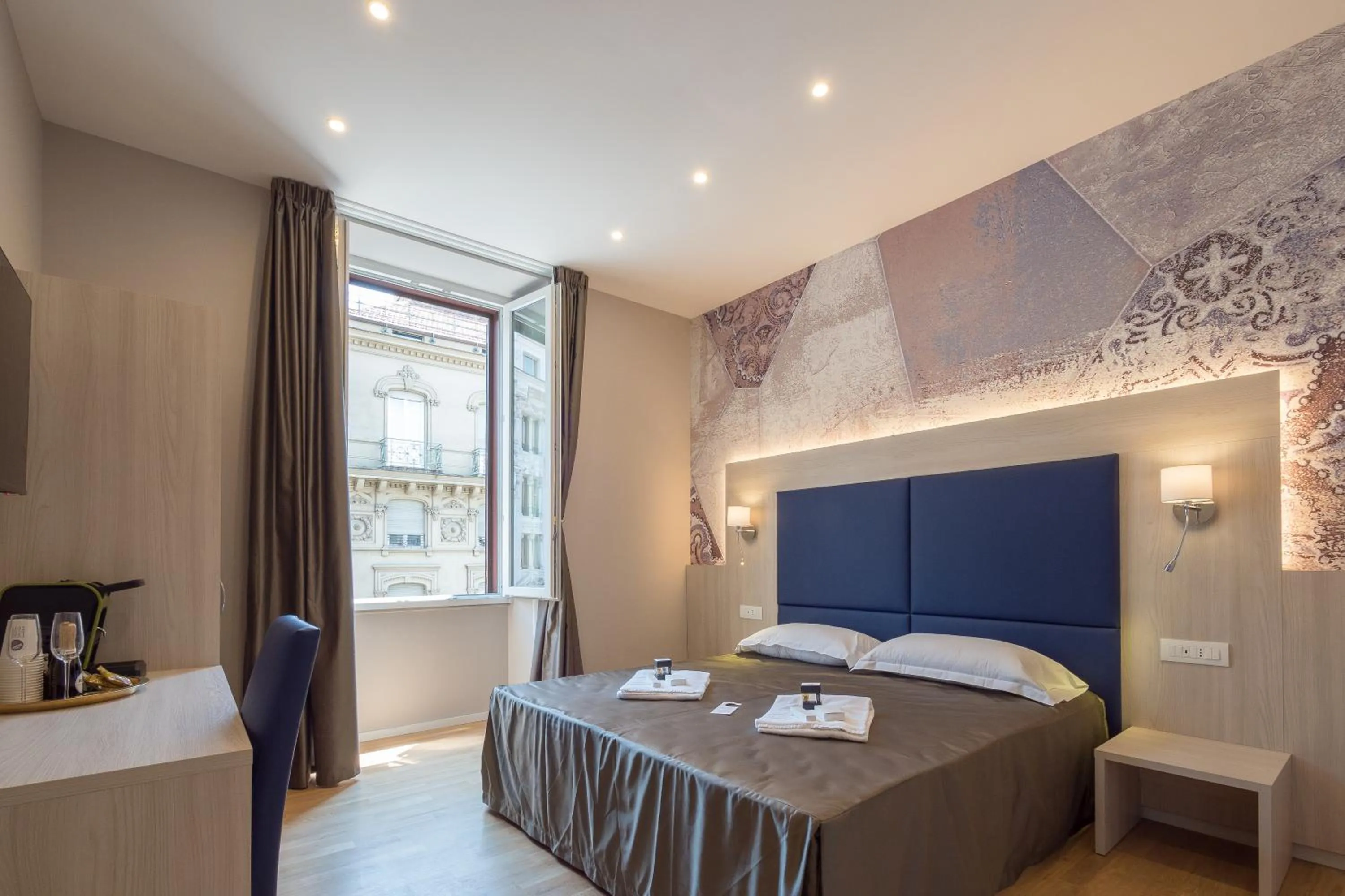 Bed in Bramble Luxury Suites