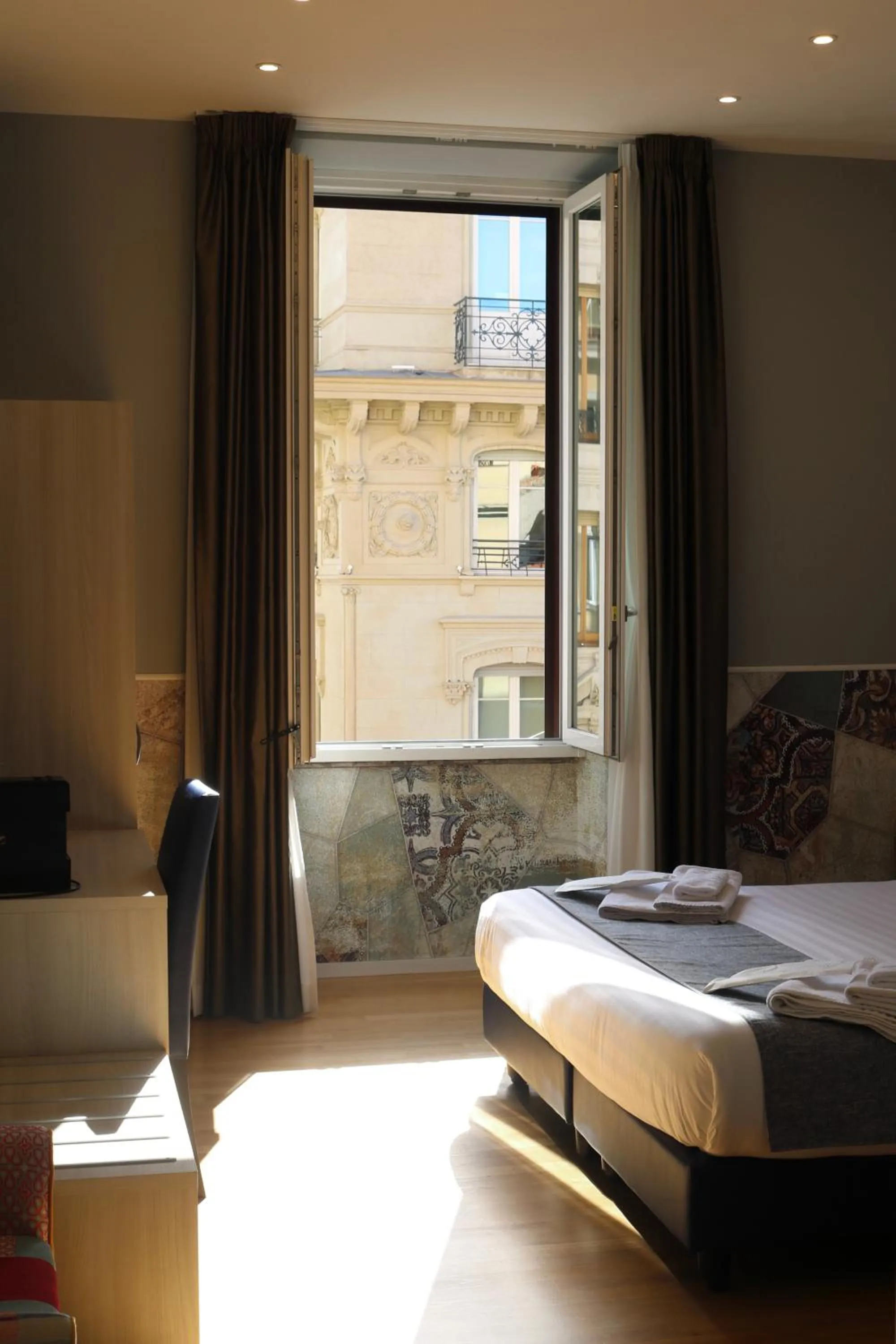 Bed in Bramble Luxury Suites