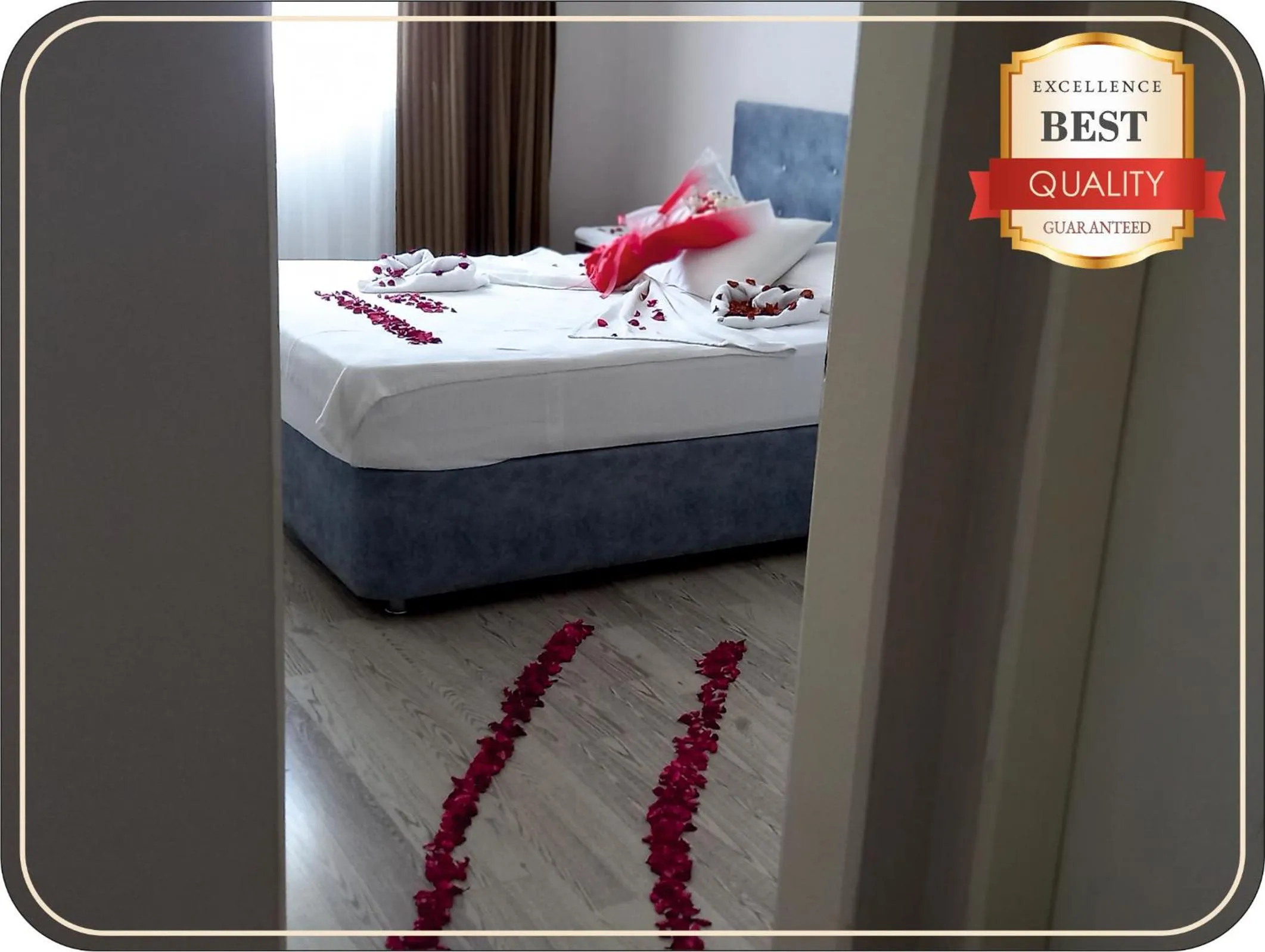 Bed in Silver Tower Residence