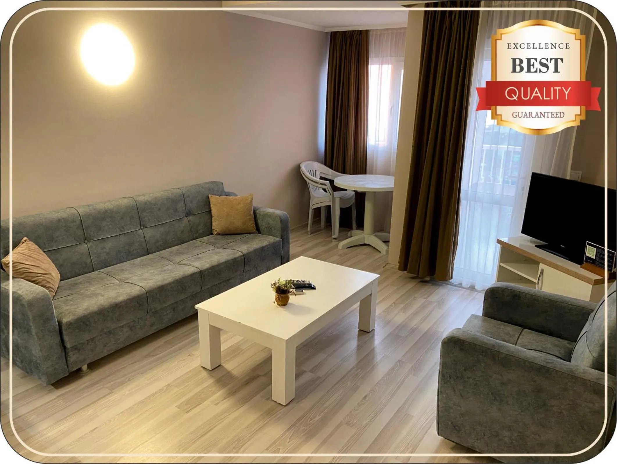Seating area in Silver Tower Residence
