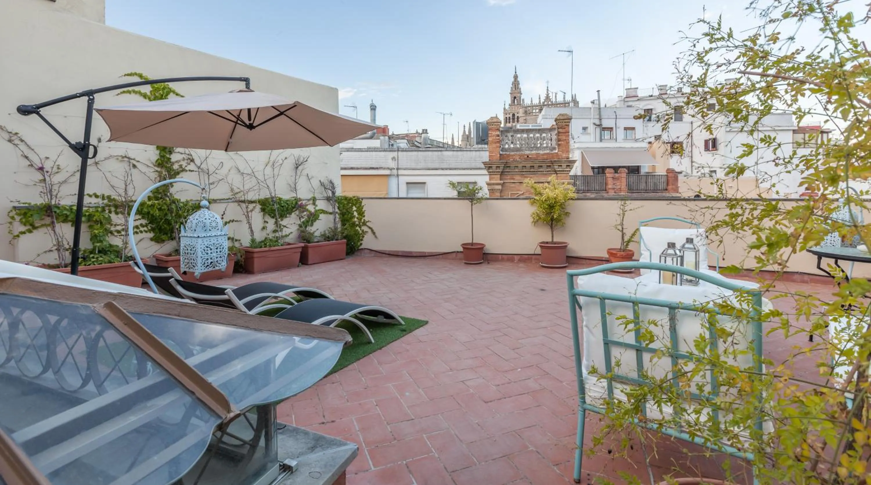 Balcony/Terrace in Roof Cathedral Sevilla