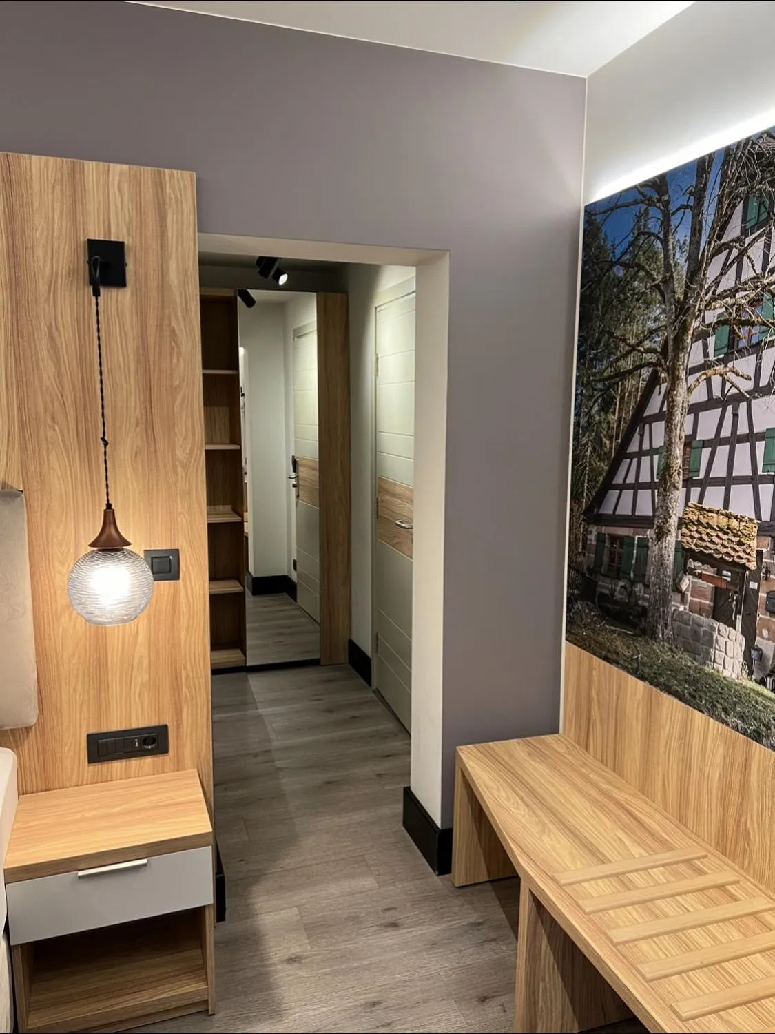 wardrobe in Hotel Wilder Mann