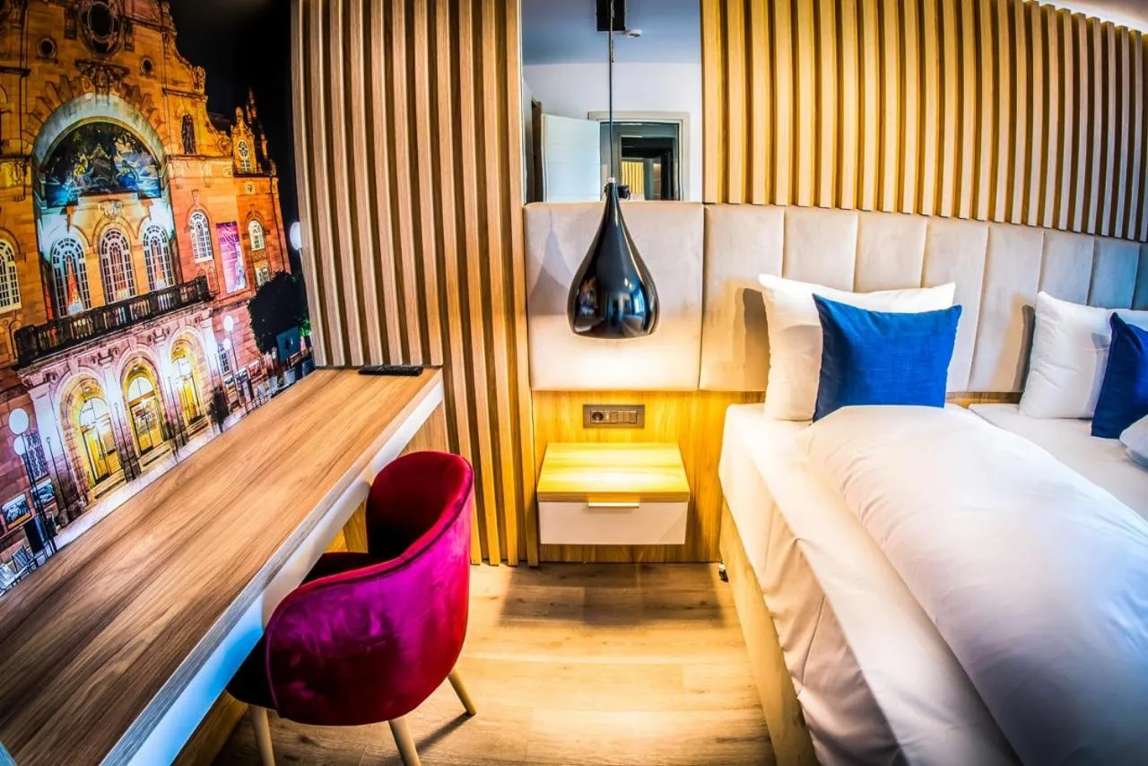 Bedroom in Hotel Wilder Mann