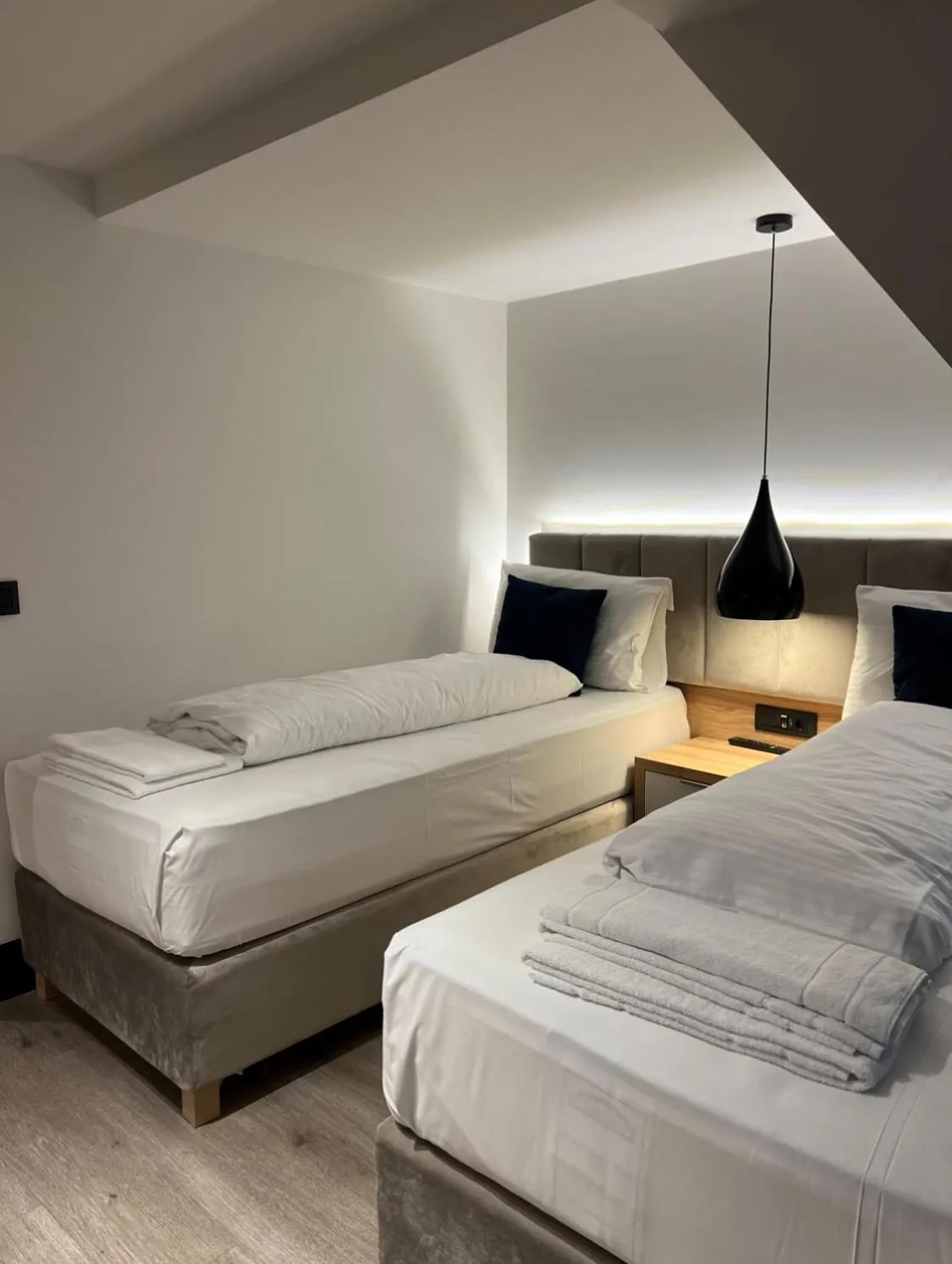 Bed in Hotel Wilder Mann