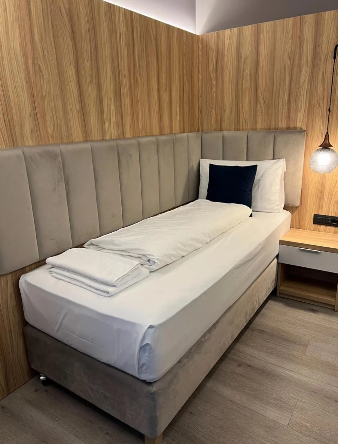 Bed in Hotel Wilder Mann