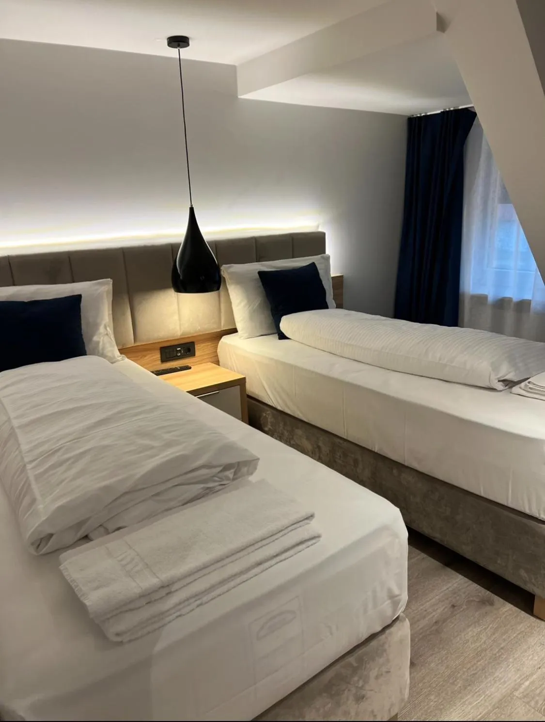 Bed in Hotel Wilder Mann