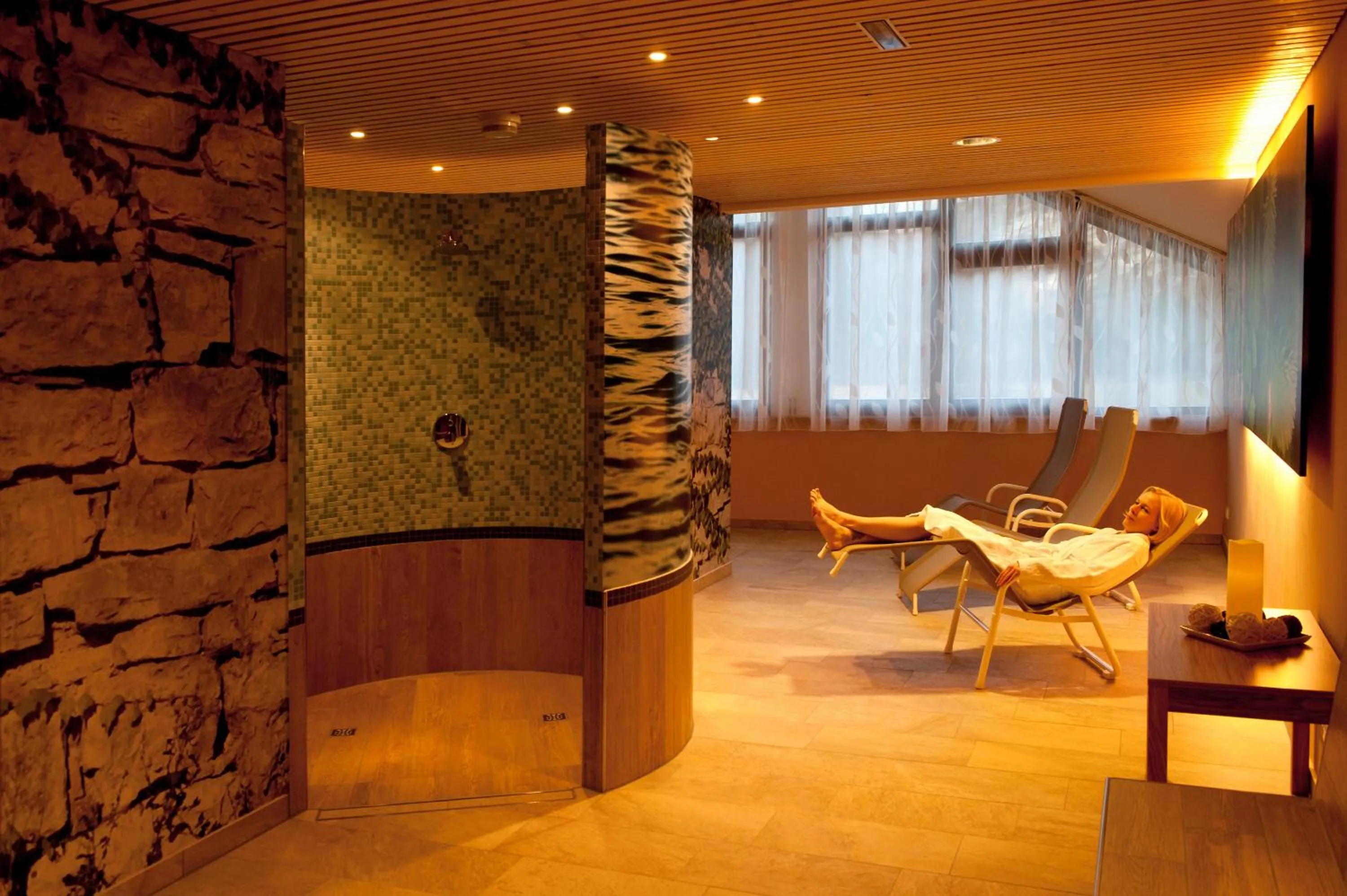 Spa and wellness centre/facilities in JUFA Hotel Grünau im Almtal