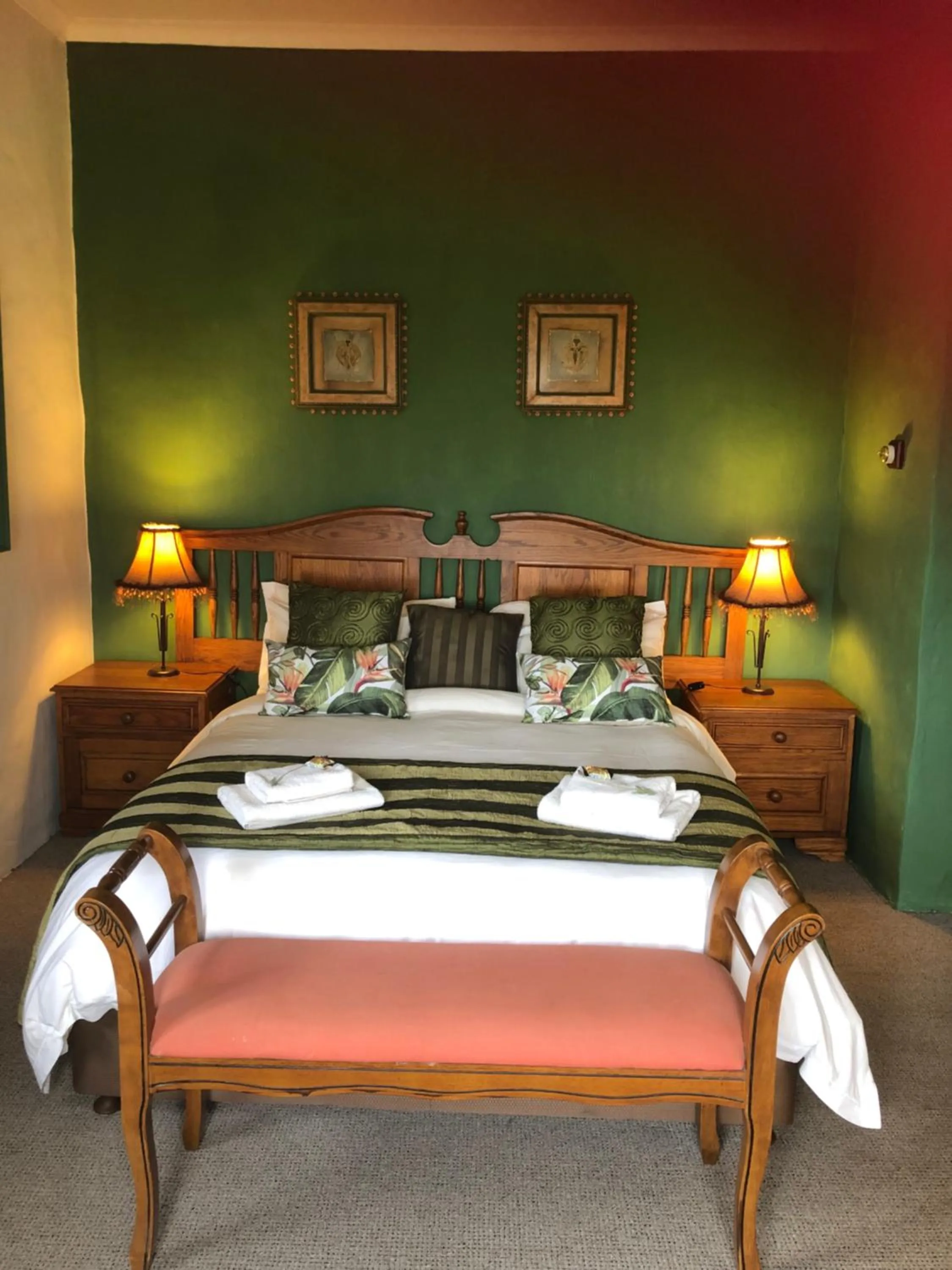 Bed in Dio Dell Amore Guest House