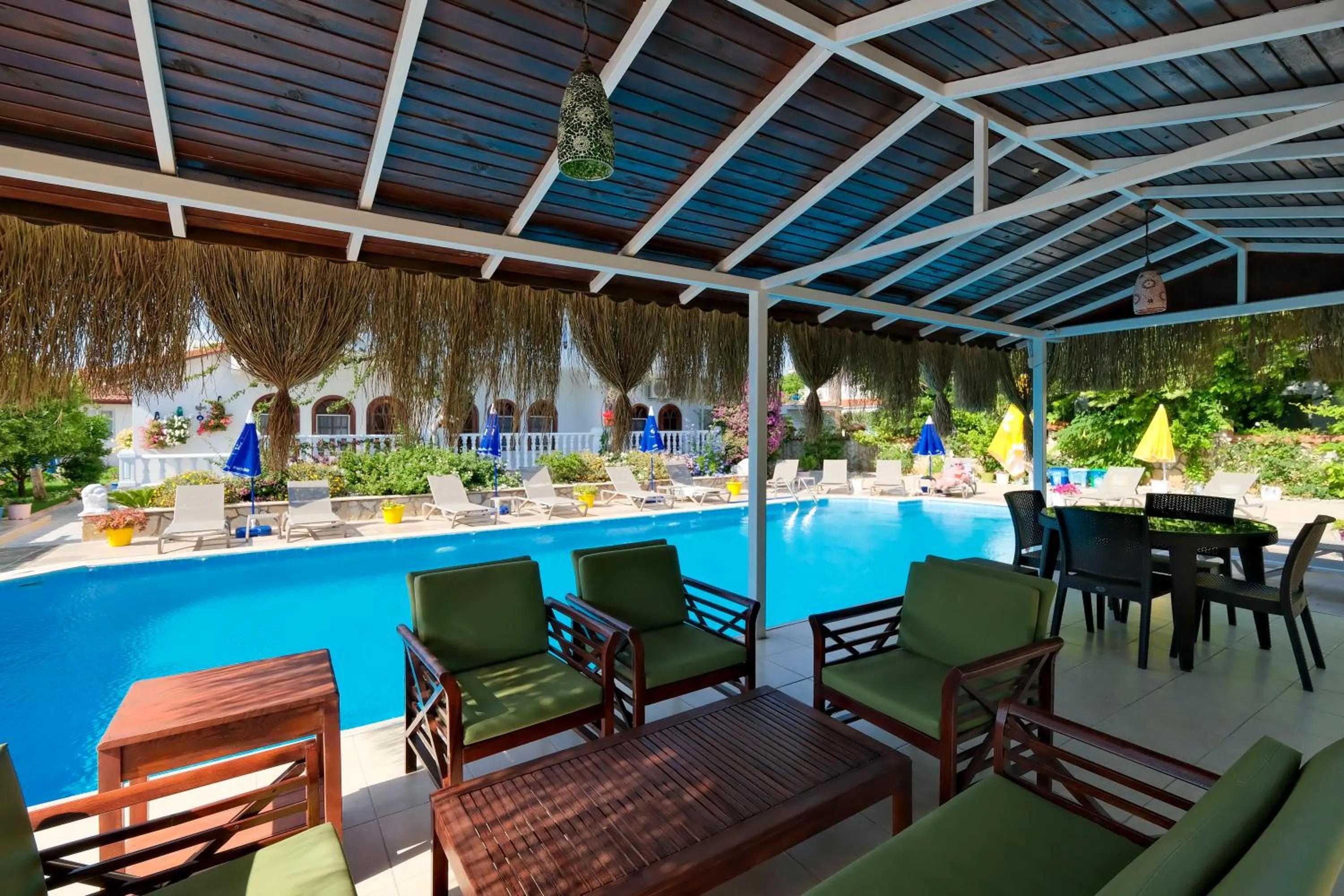 Seating area in Casablanca Hotel