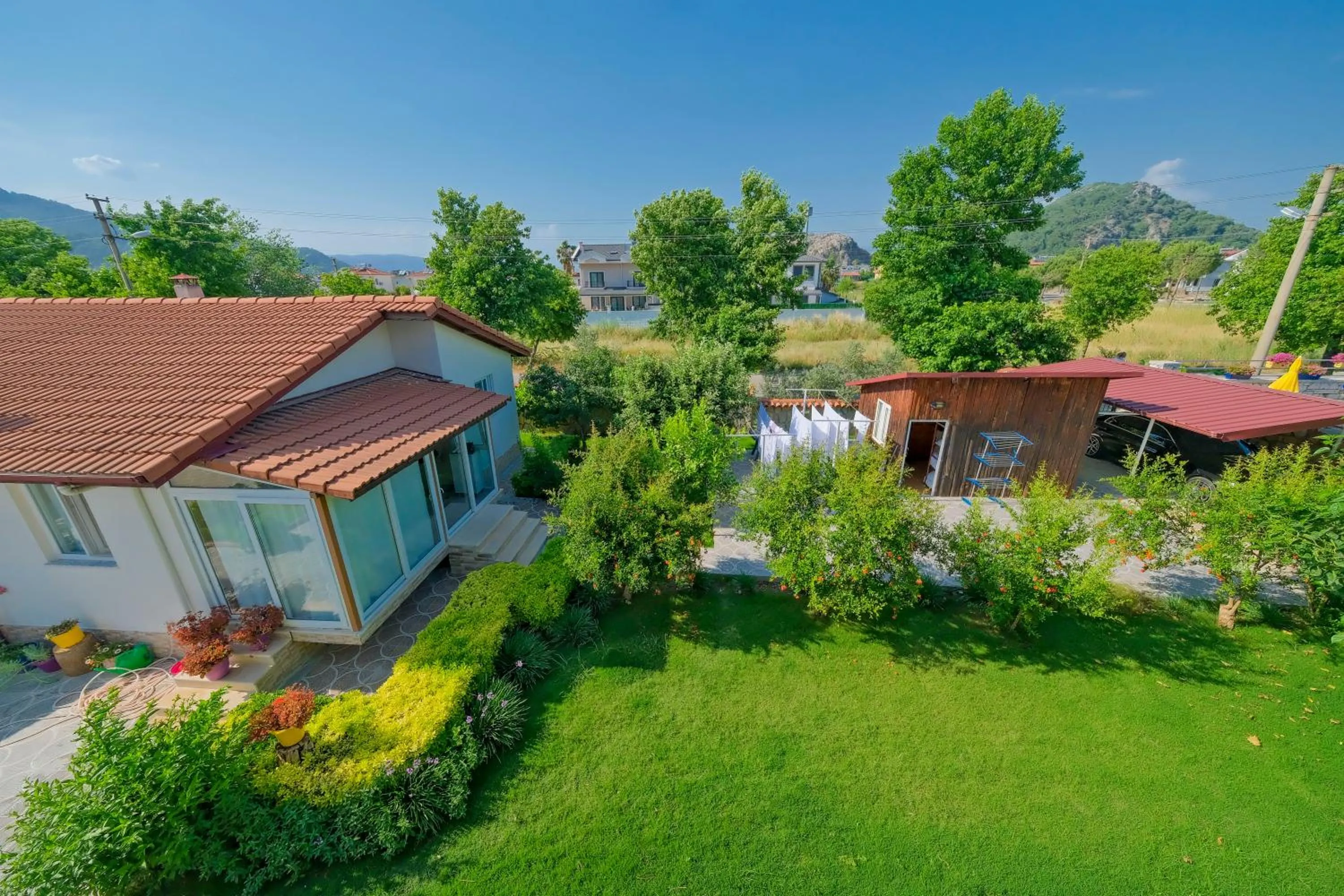 Garden view in Casablanca Hotel