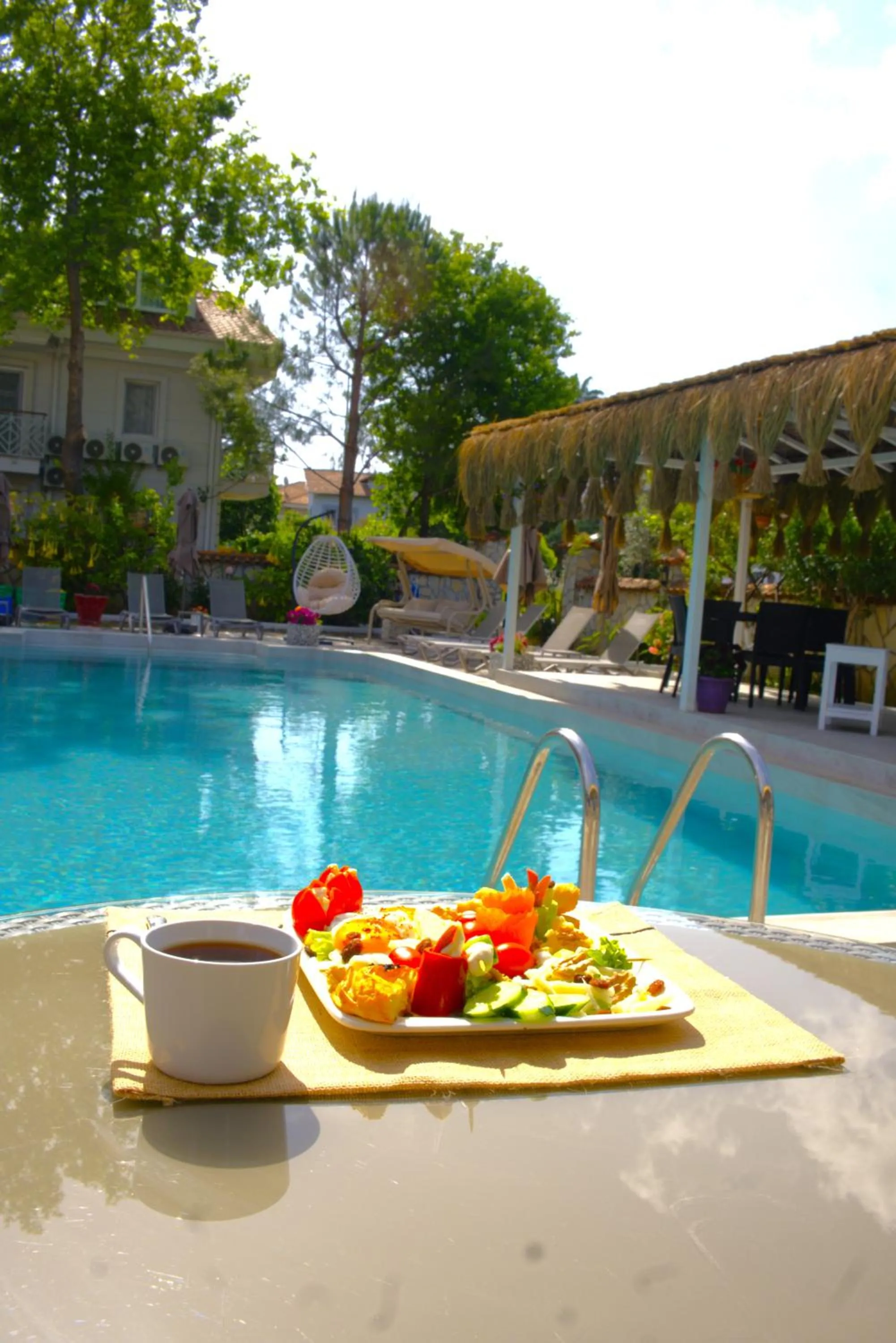 Pool view in Casablanca Hotel