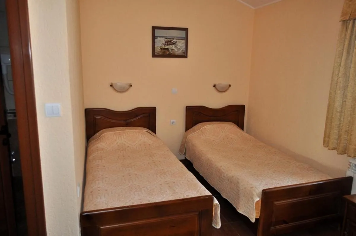 Bed in Spartak Family Hotel