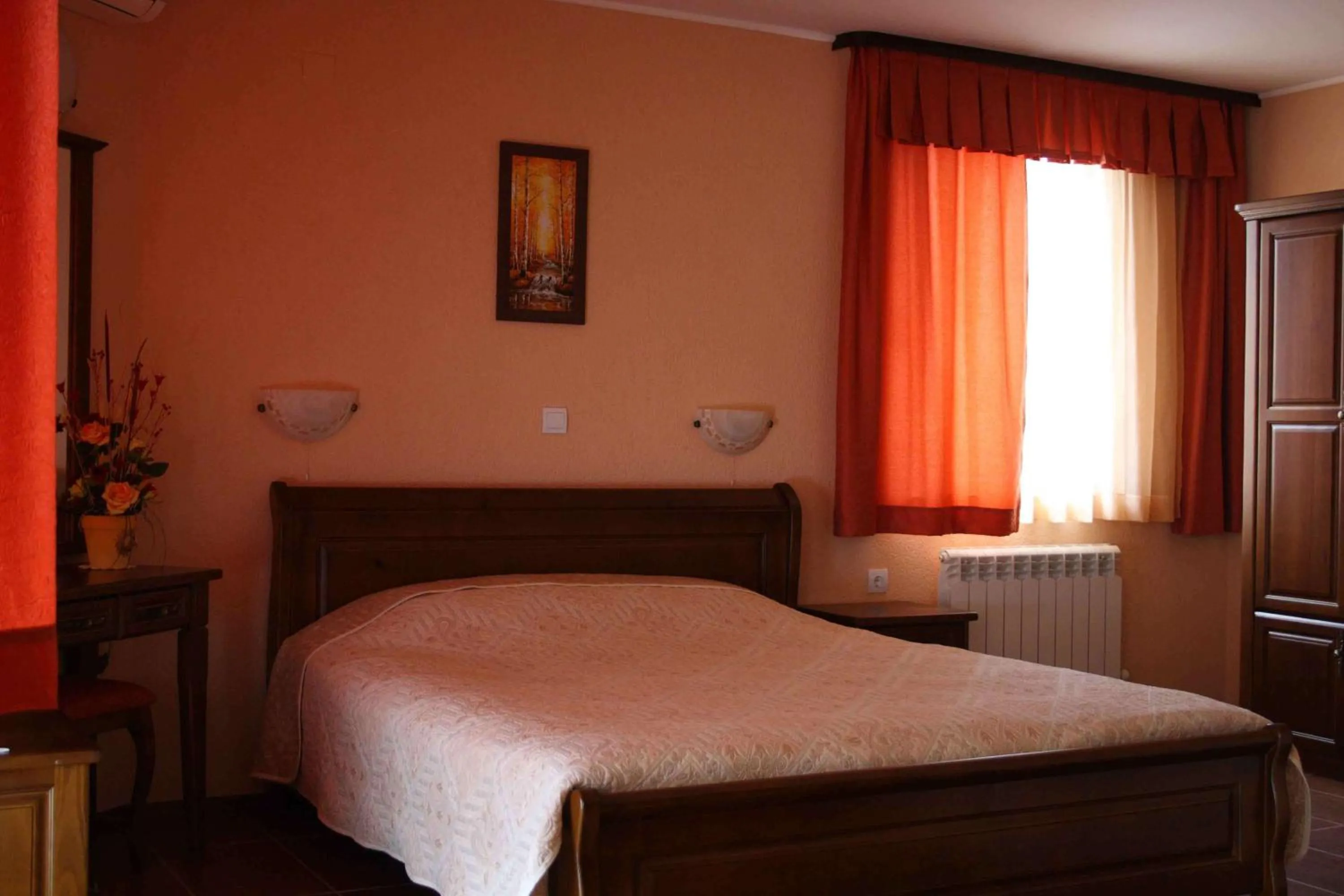 Bed in Spartak Family Hotel