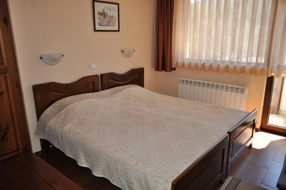 Bed in Spartak Family Hotel