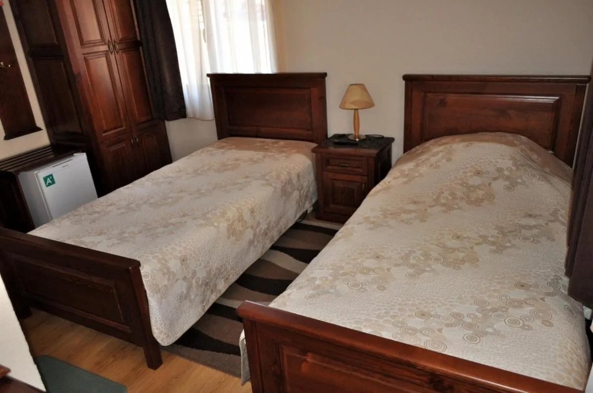 Bed in Spartak Family Hotel
