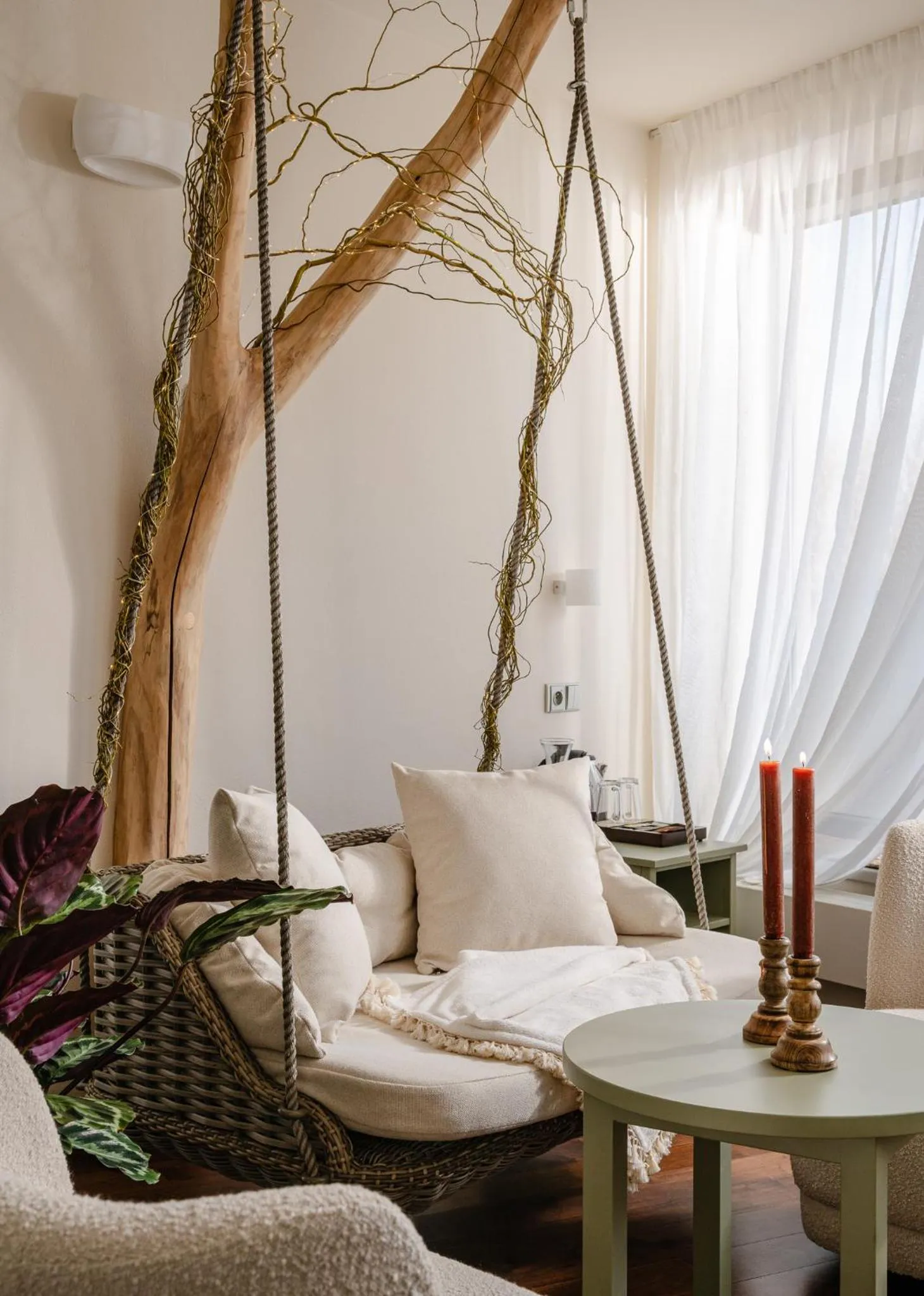 Living room in HERBARIUM boutique hotel