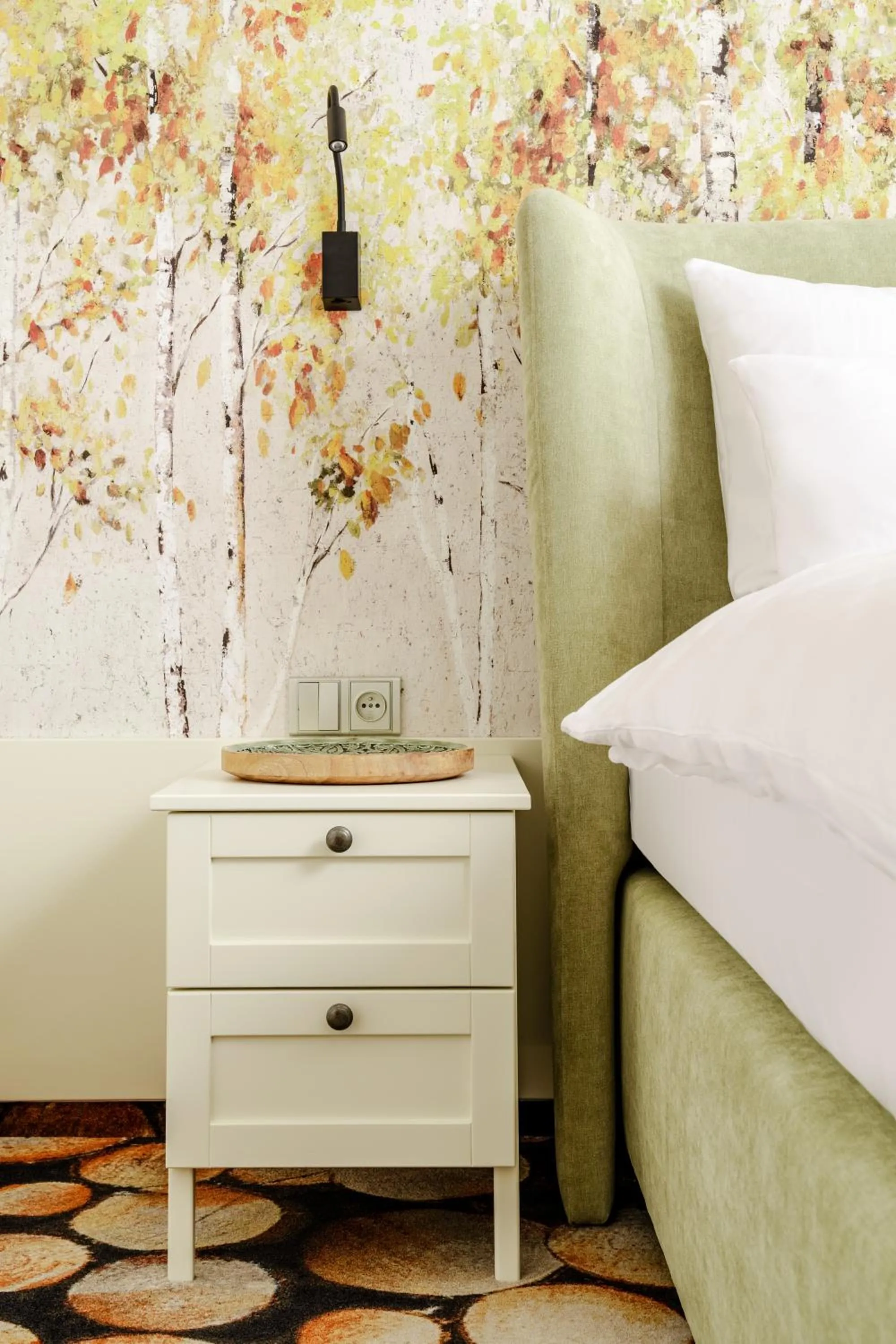 Bed in HERBARIUM boutique hotel