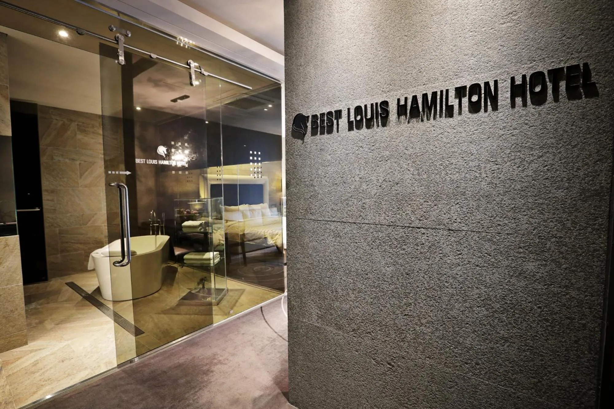 Property logo or sign in Best Louis Hamilton Hotel Haeundae