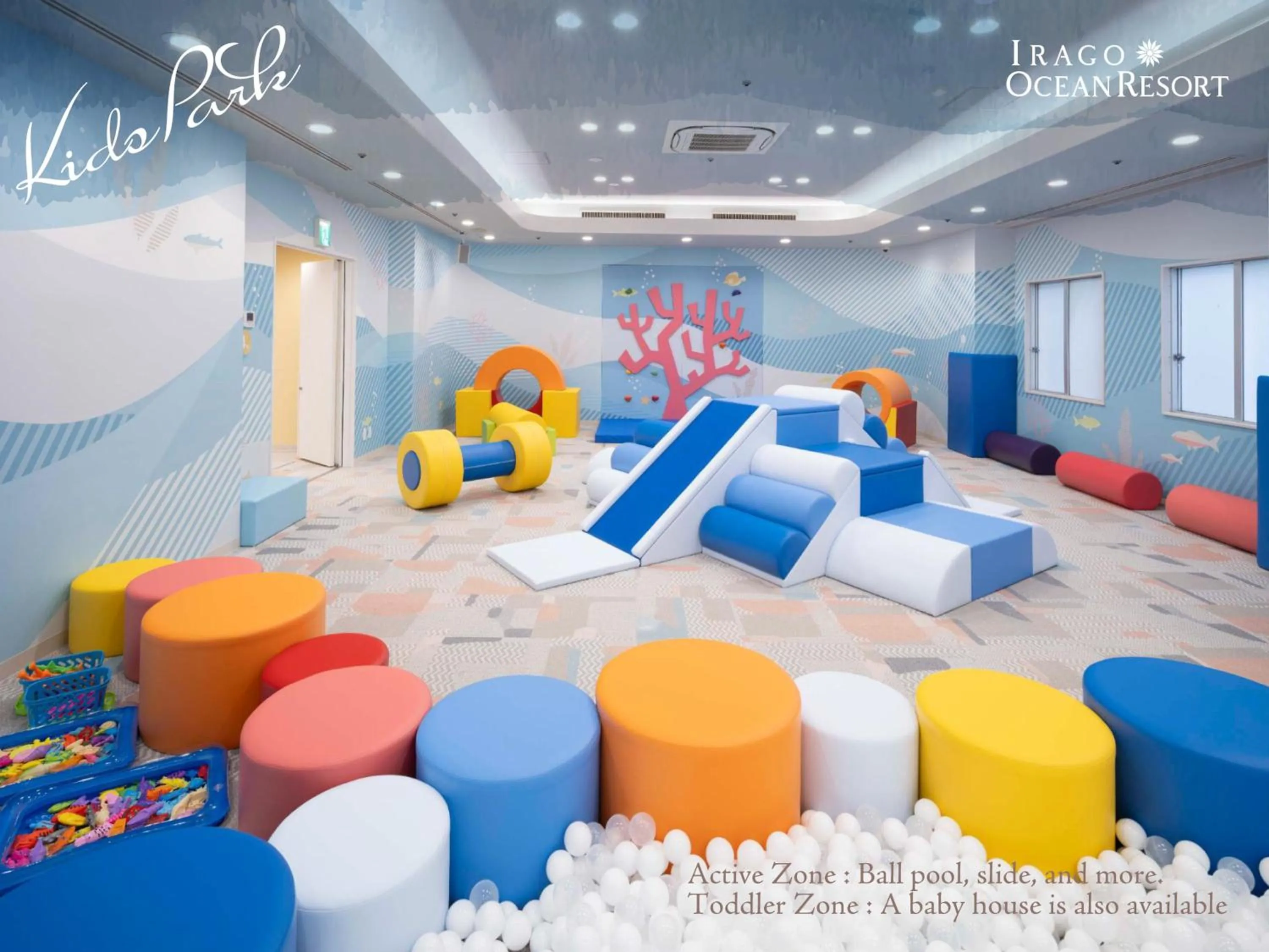 Children play ground in Irago Ocean Resort