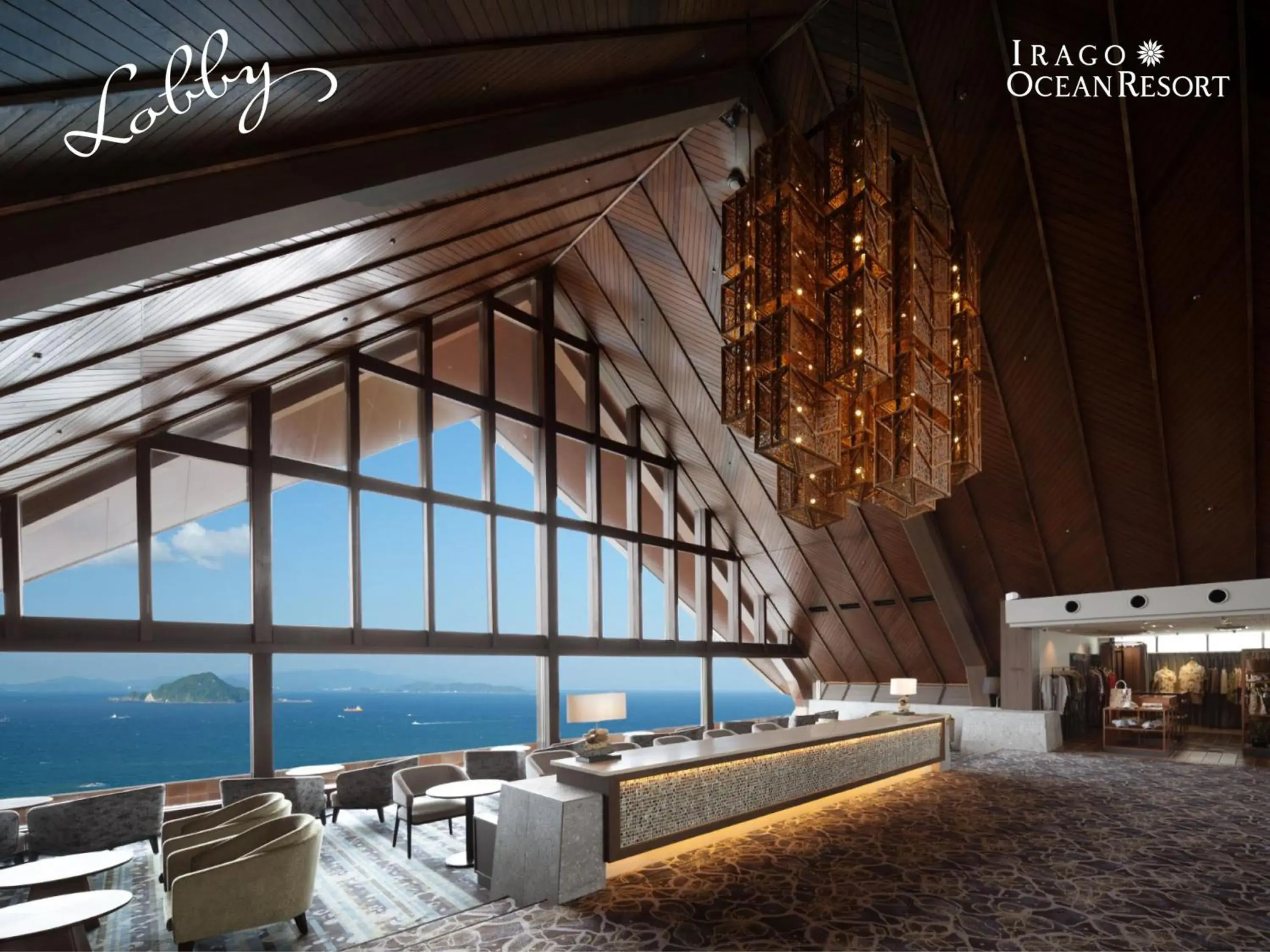 Lobby or reception in Irago Ocean Resort Lobby or reception in Irago Ocean Resort