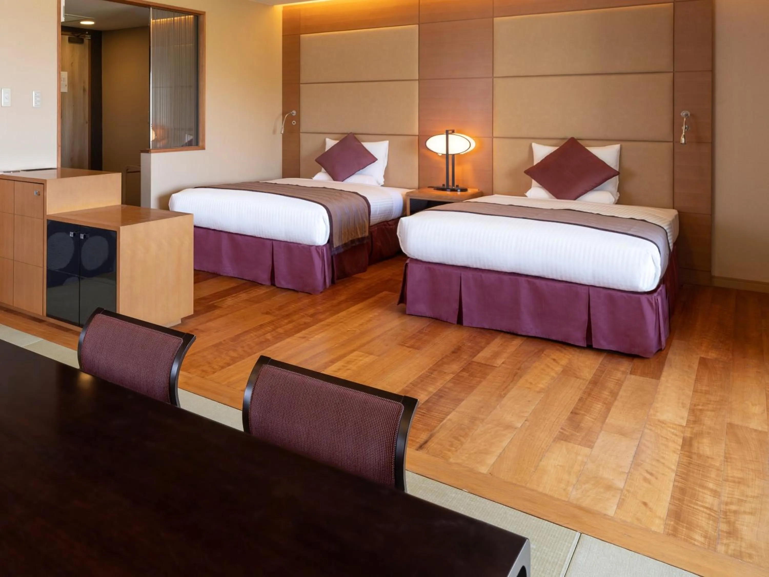 Bed in Irago Ocean Resort