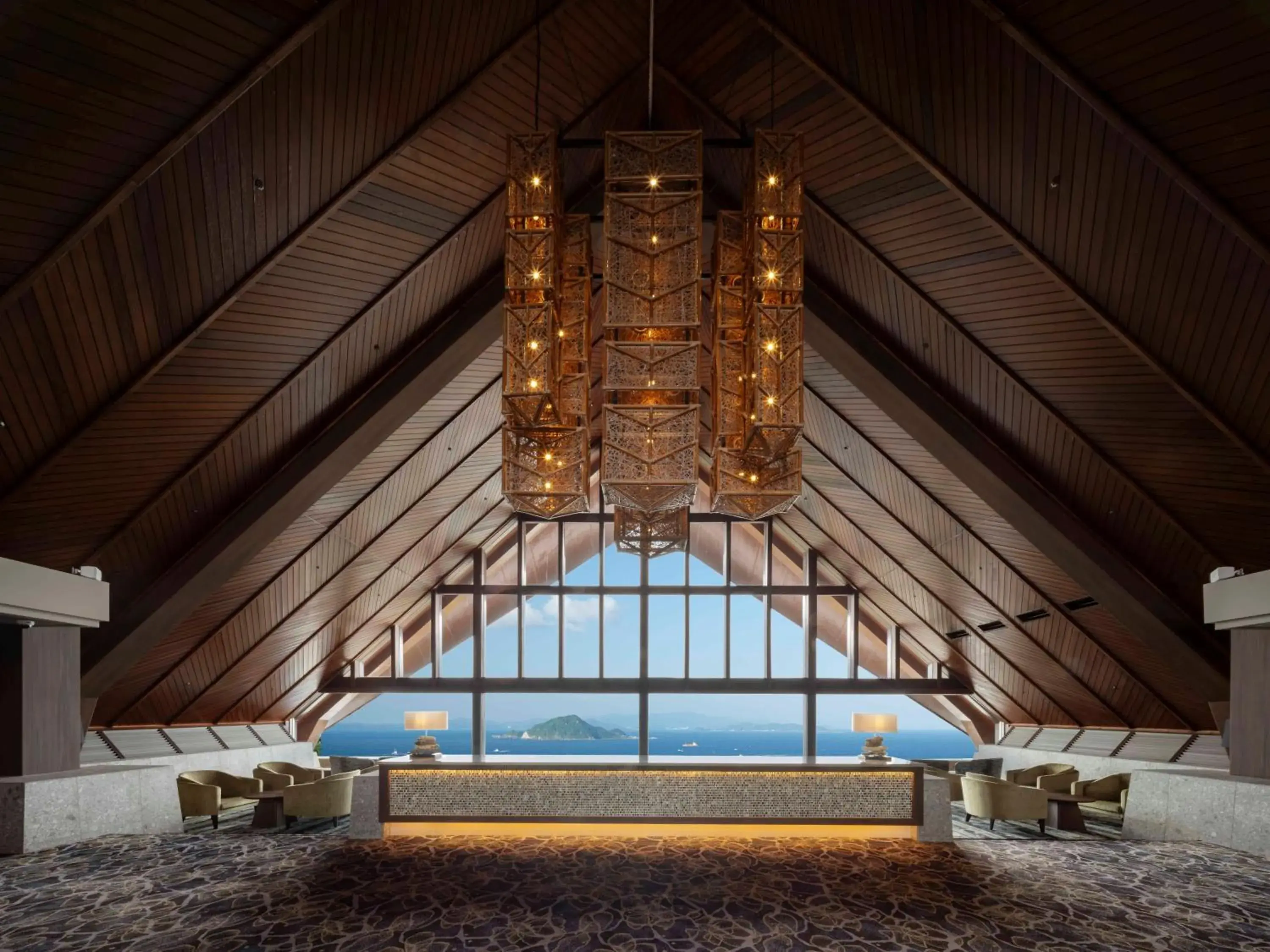 Lobby or reception in Irago Ocean Resort Lobby or reception in Irago Ocean Resort