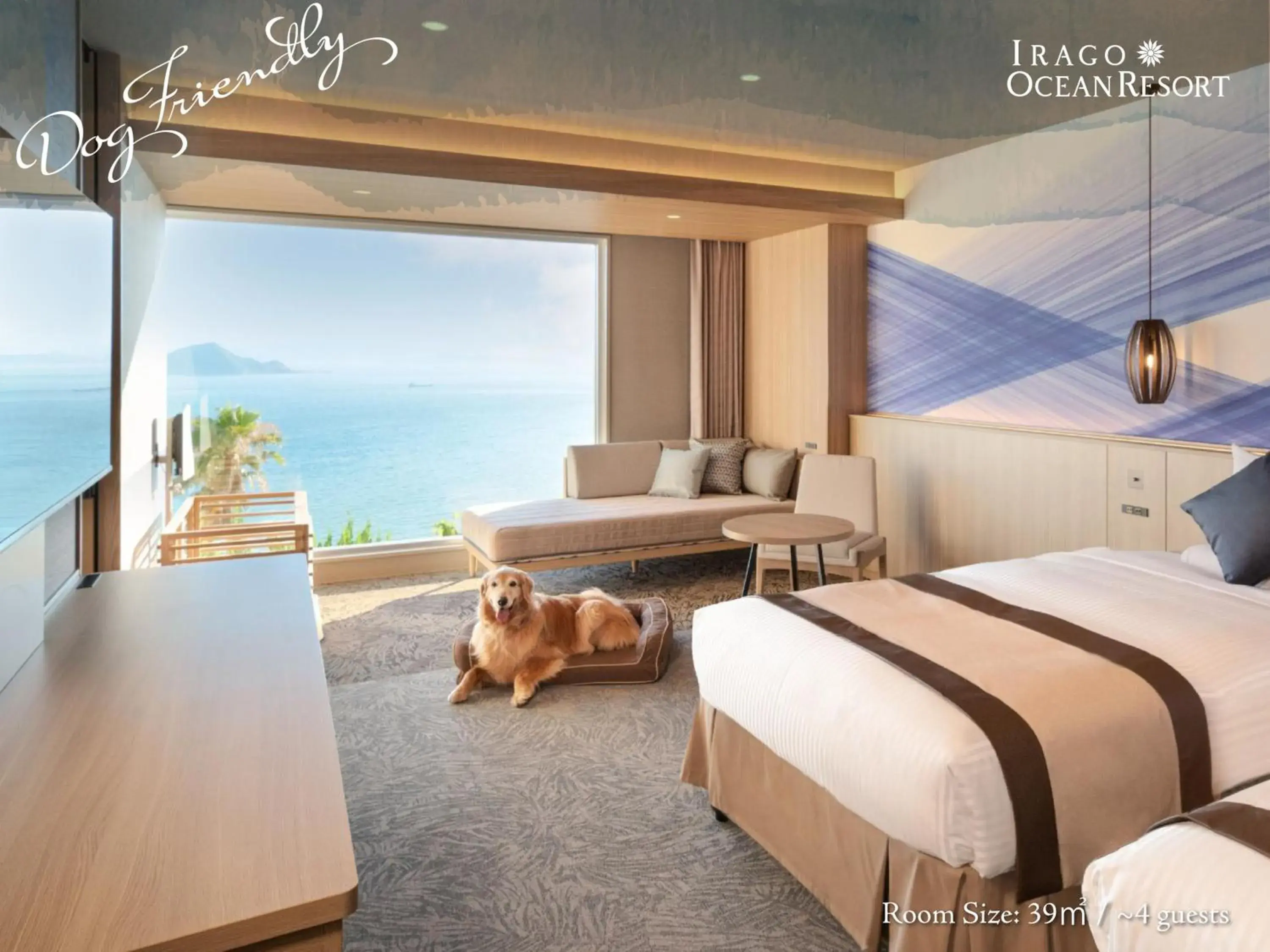 Bed in Irago Ocean Resort Bed in Irago Ocean Resort