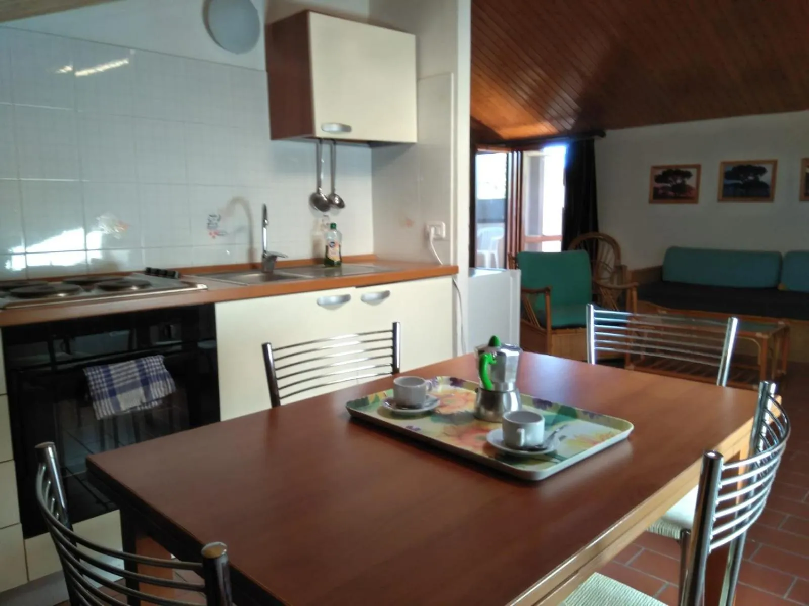 Kitchen or kitchenette in Residence La Canova II