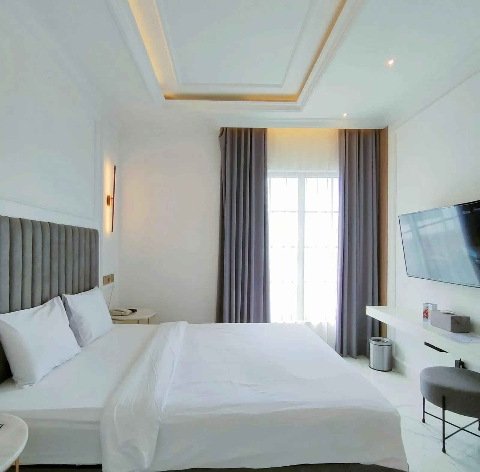 Bed in Kala Hotel Semarang