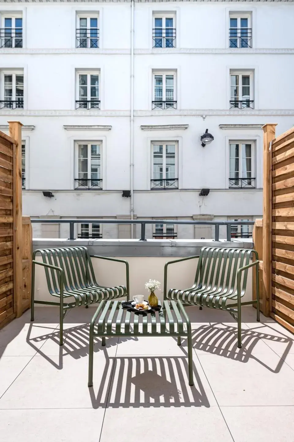 Balcony/Terrace in O.Lysée Hotel Balcony/Terrace in O.Lysée Hotel