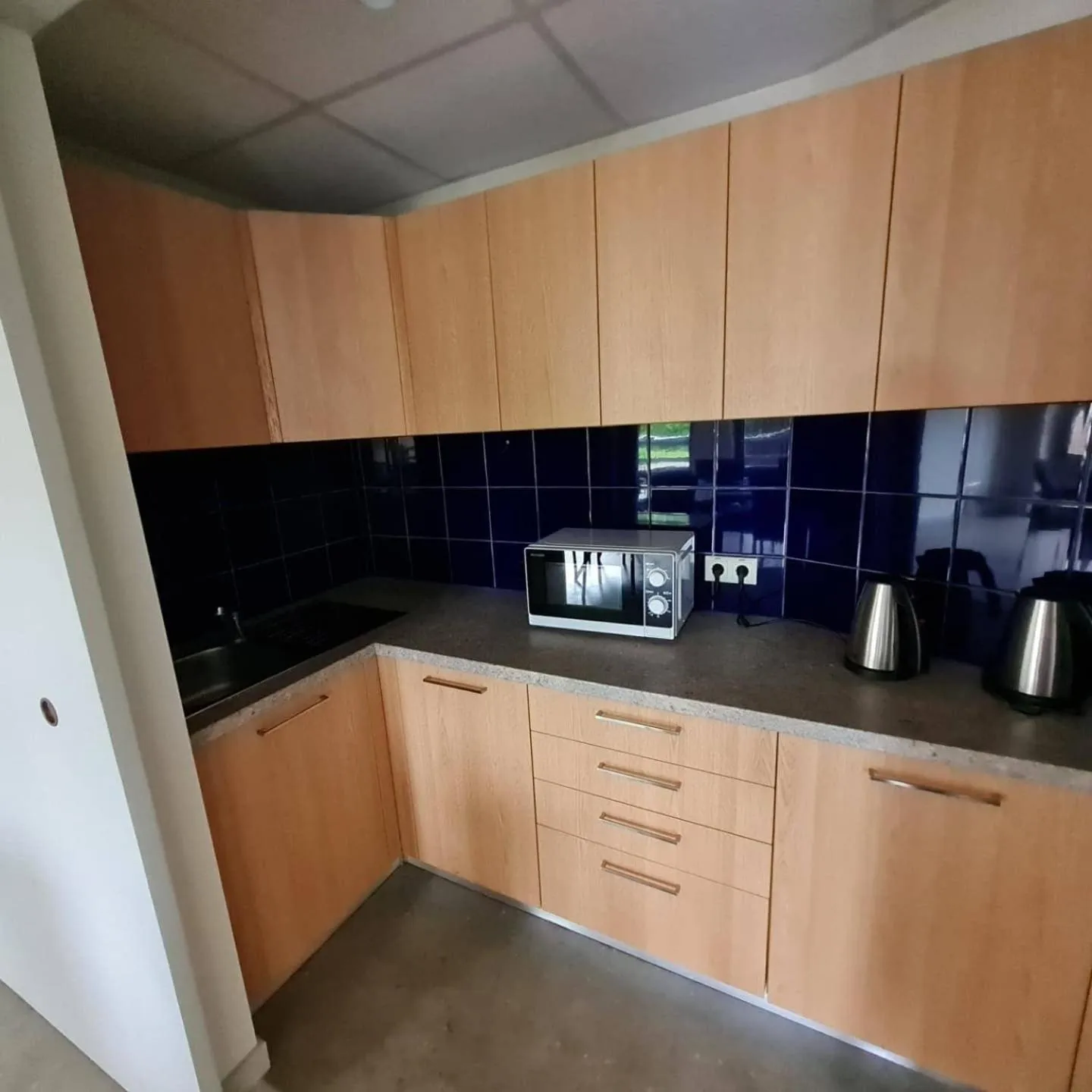 Communal kitchen in Marine Hotel Jūrmala