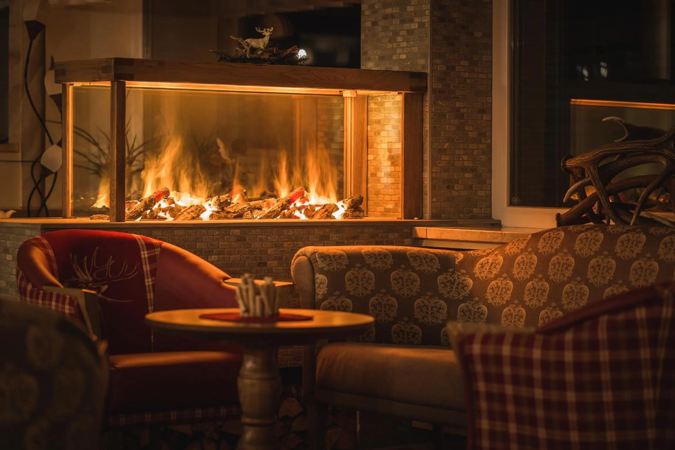 Decorative detail in Hotel Schönegg