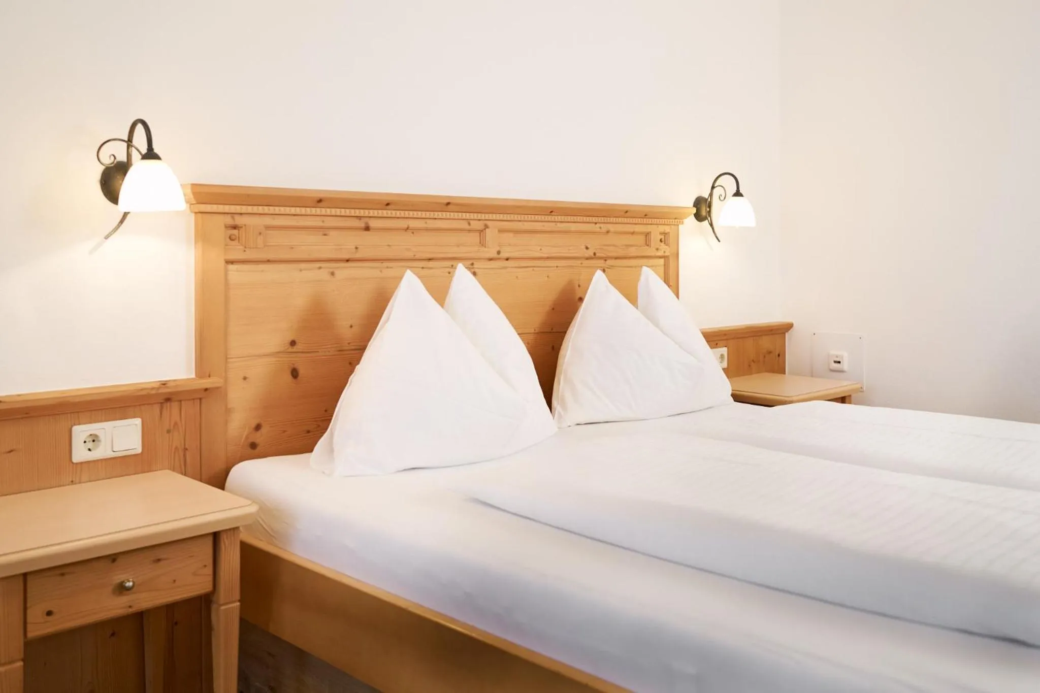 Bedroom, Bed in Hotel Vorderronach