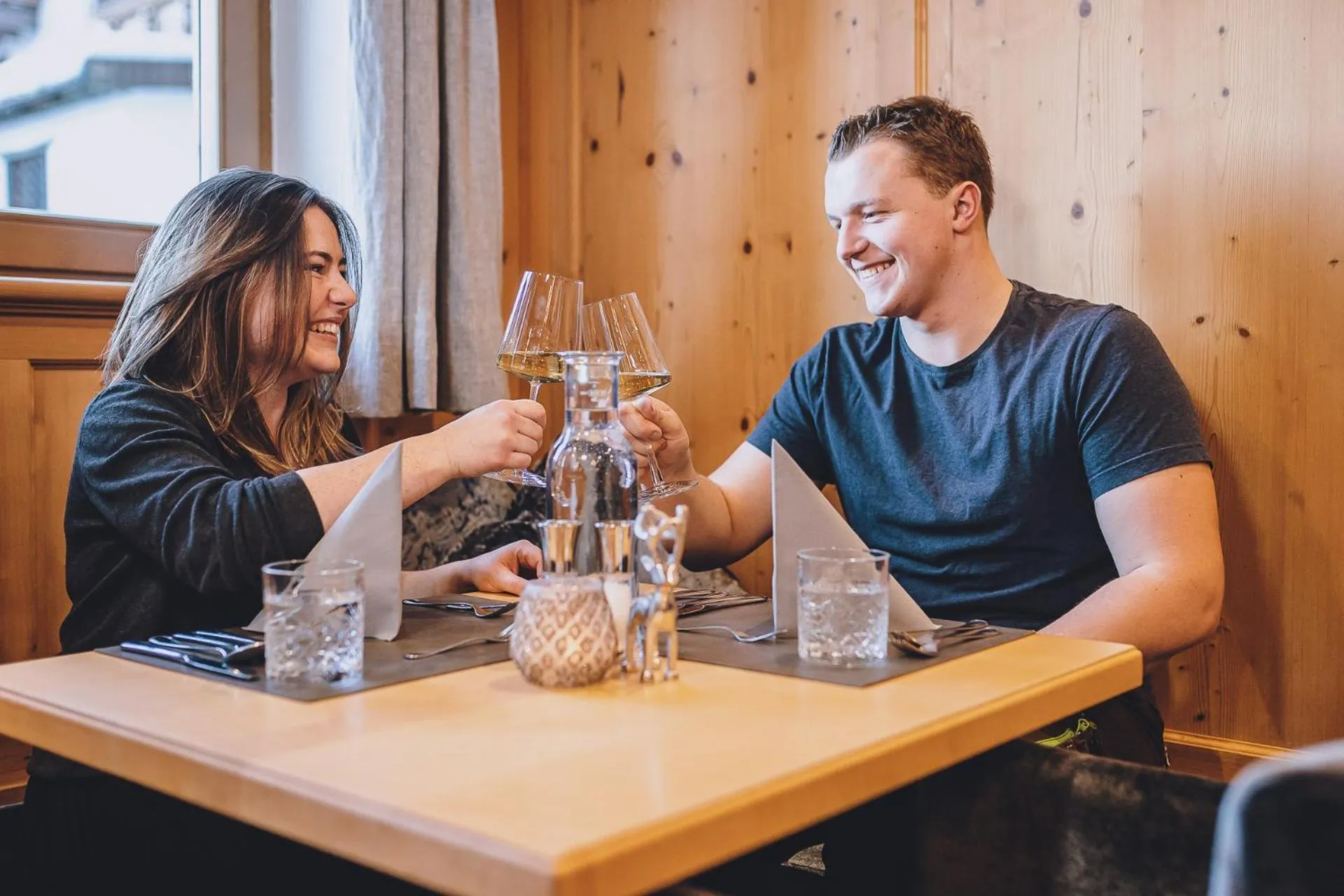 Dinner in Hotel Vorderronach