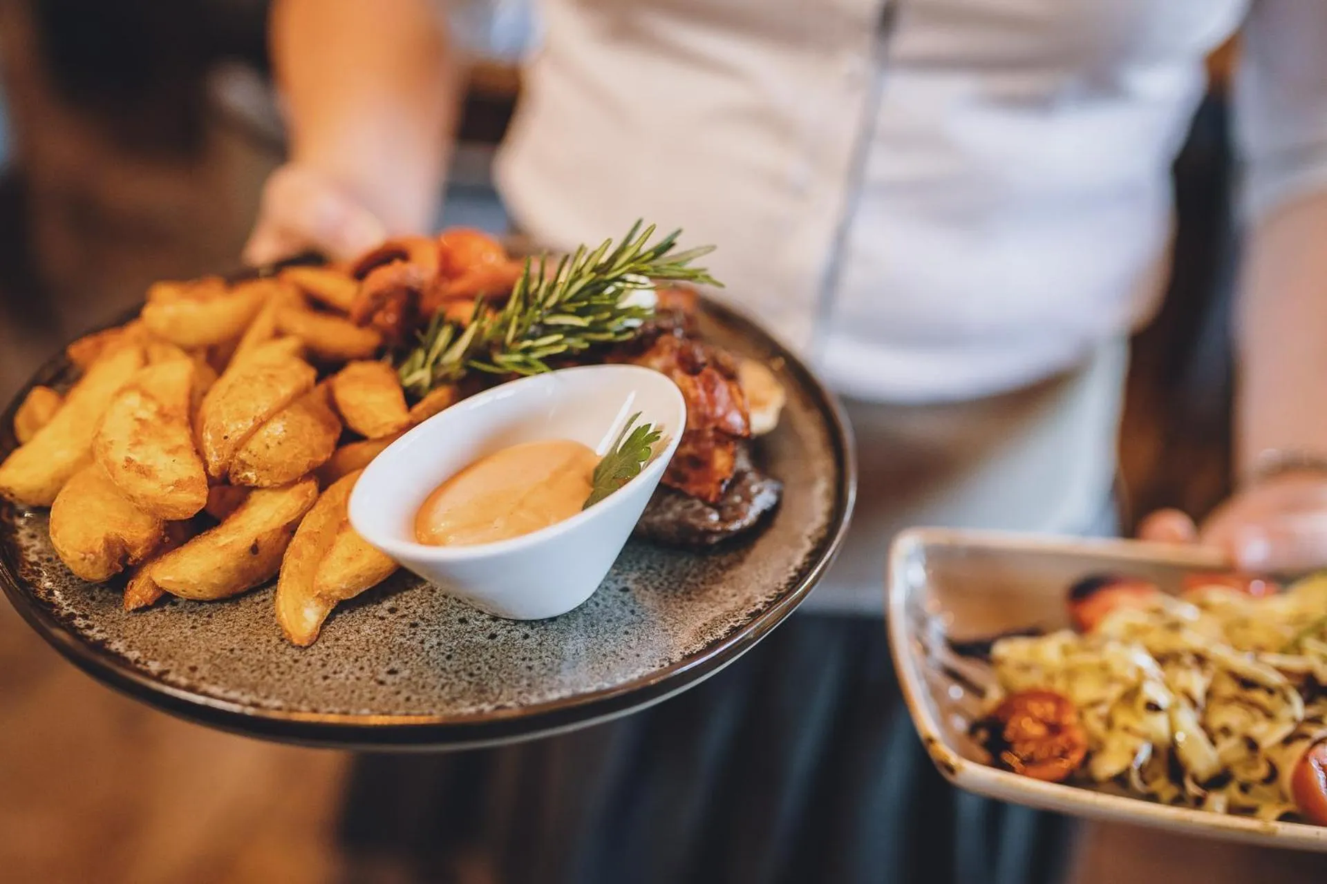 Restaurant/places to eat in Hotel Vorderronach