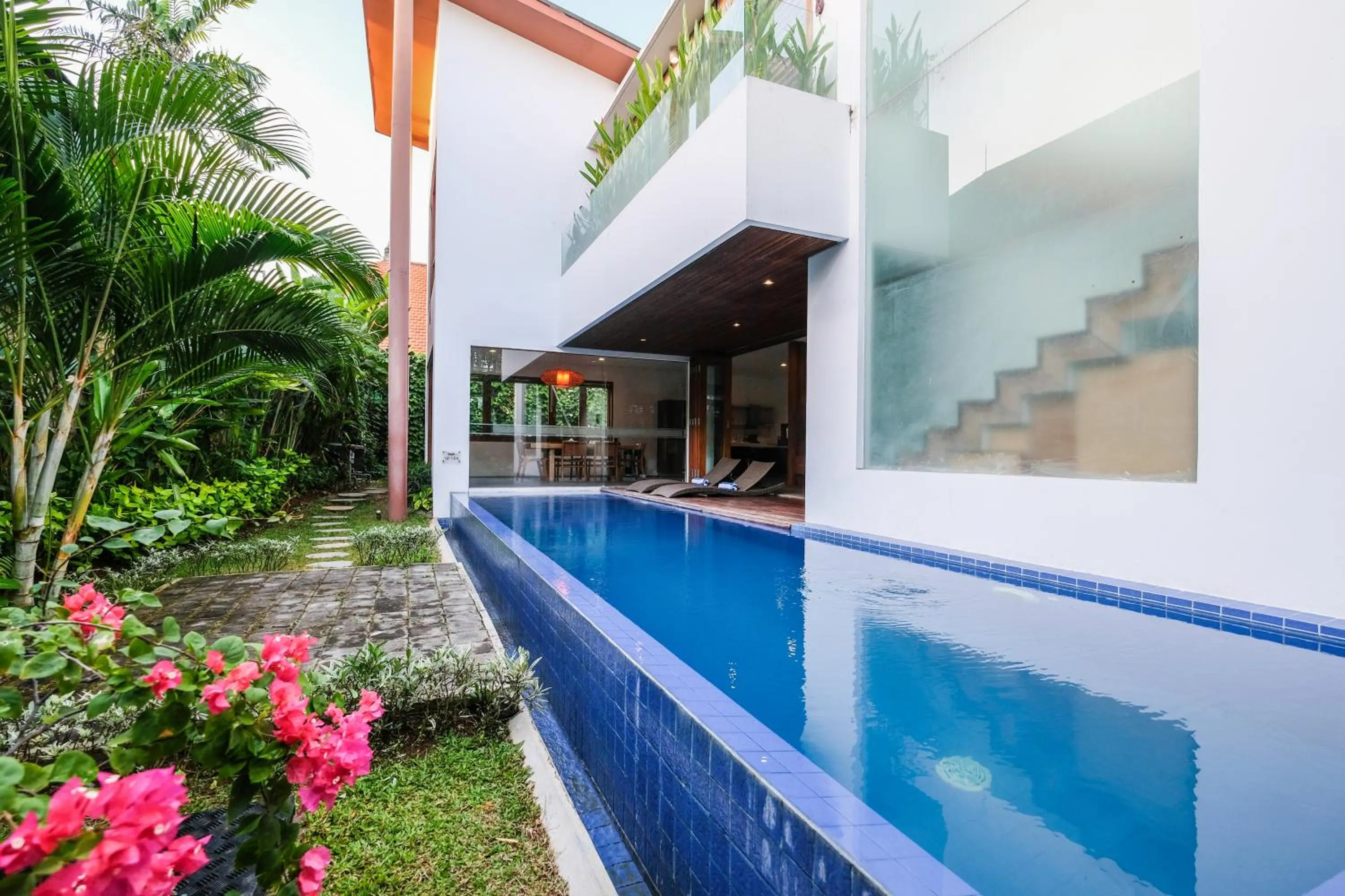 Swimming pool in Papillon Umalas Villas