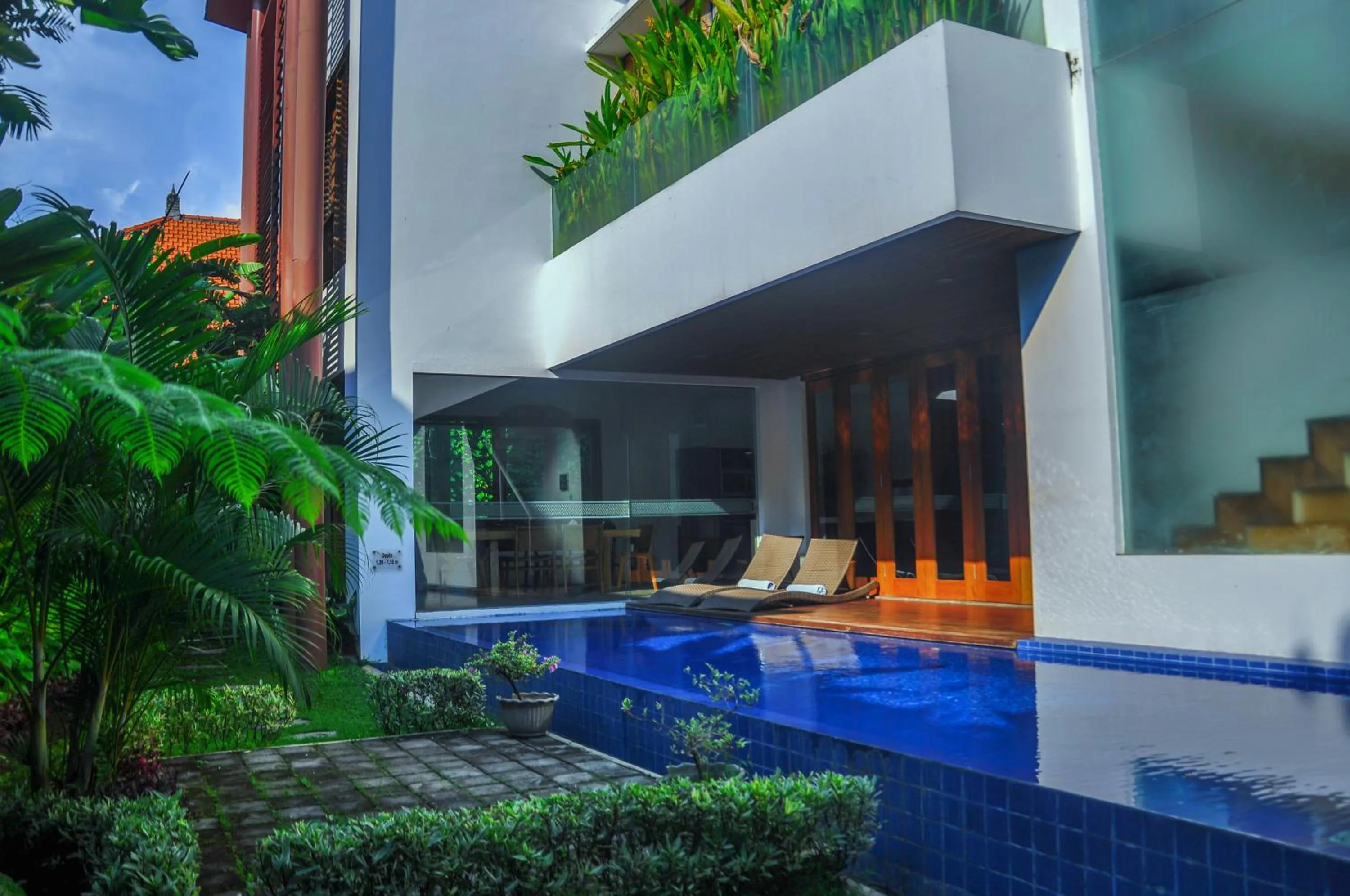 Swimming pool in Papillon Umalas Villas