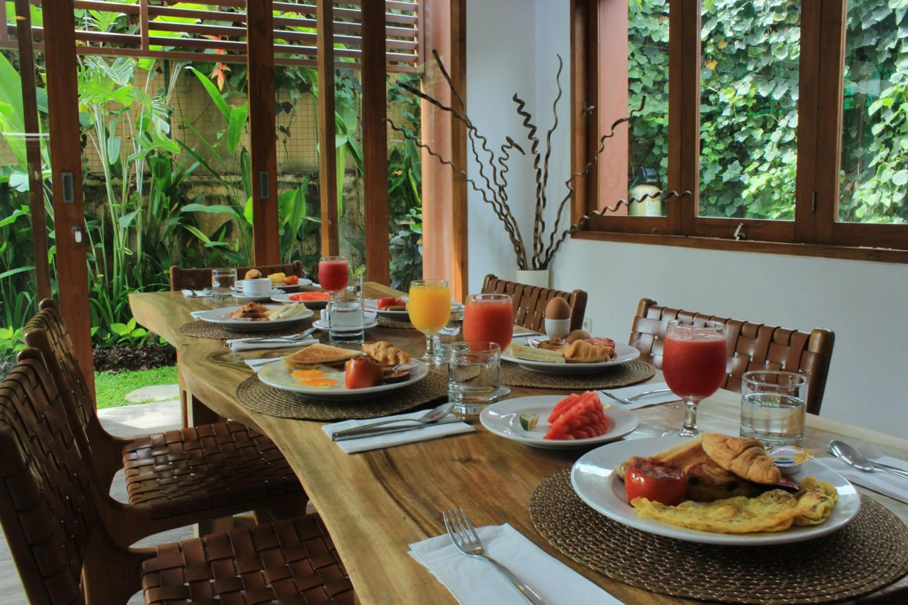Food close-up in Papillon Umalas Villas