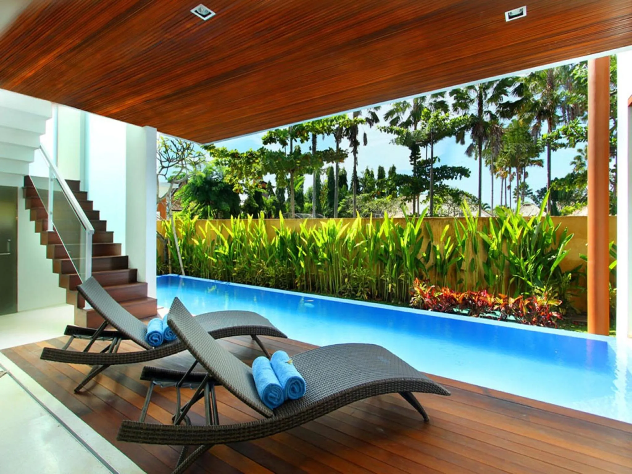 Swimming pool in Papillon Umalas Villas