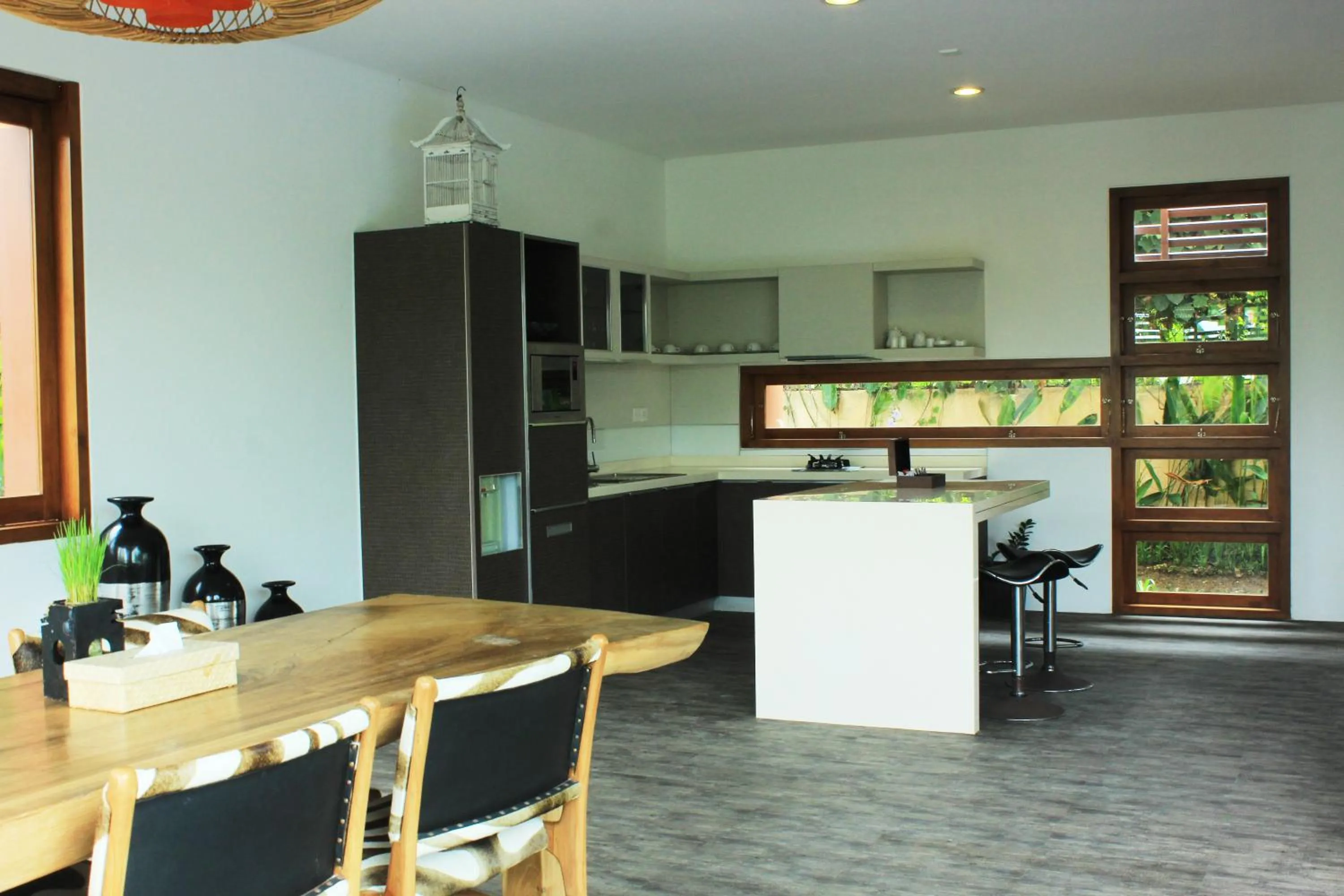 Kitchen or kitchenette in Papillon Umalas Villas