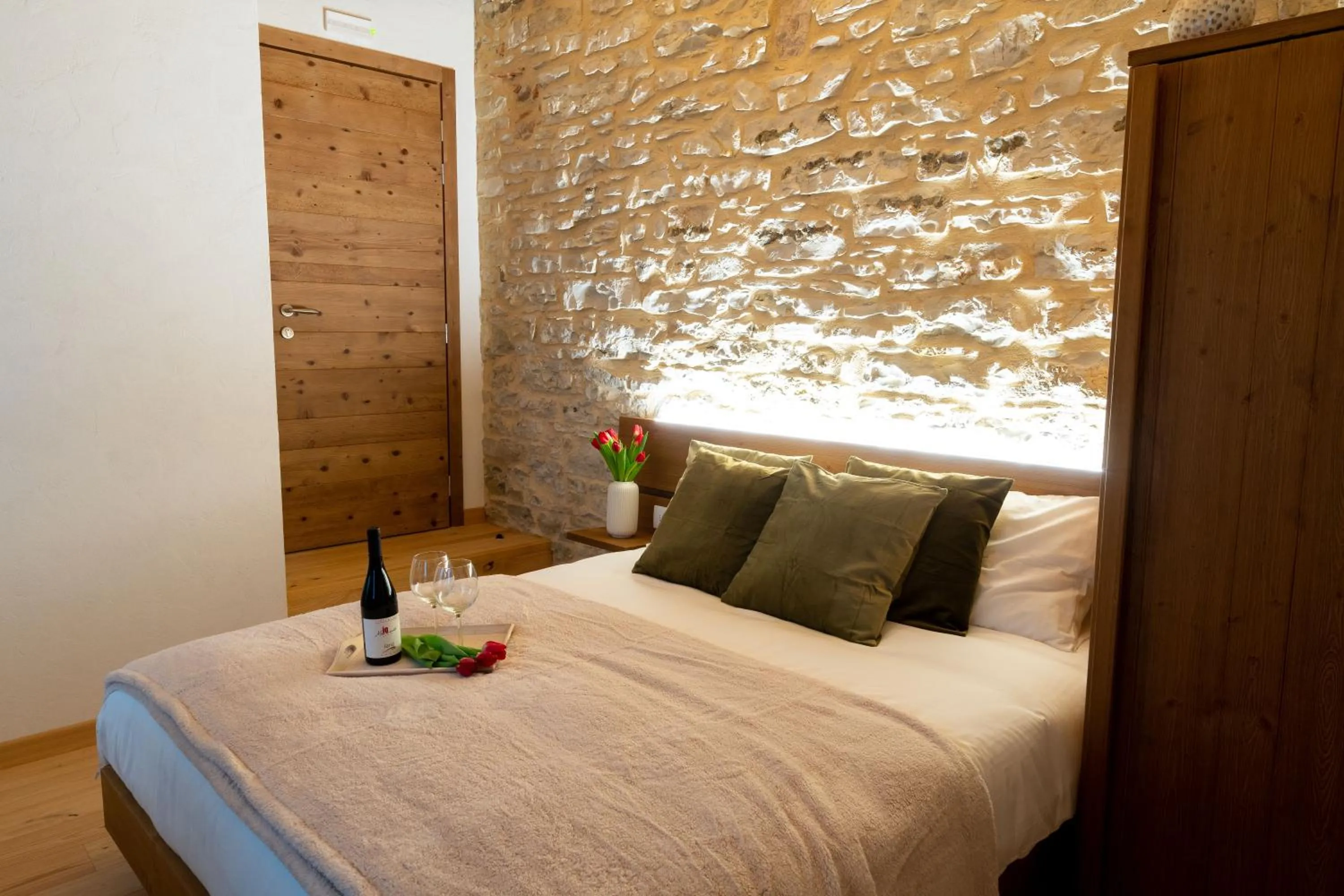 Bed in Antico Borgo Brunelli