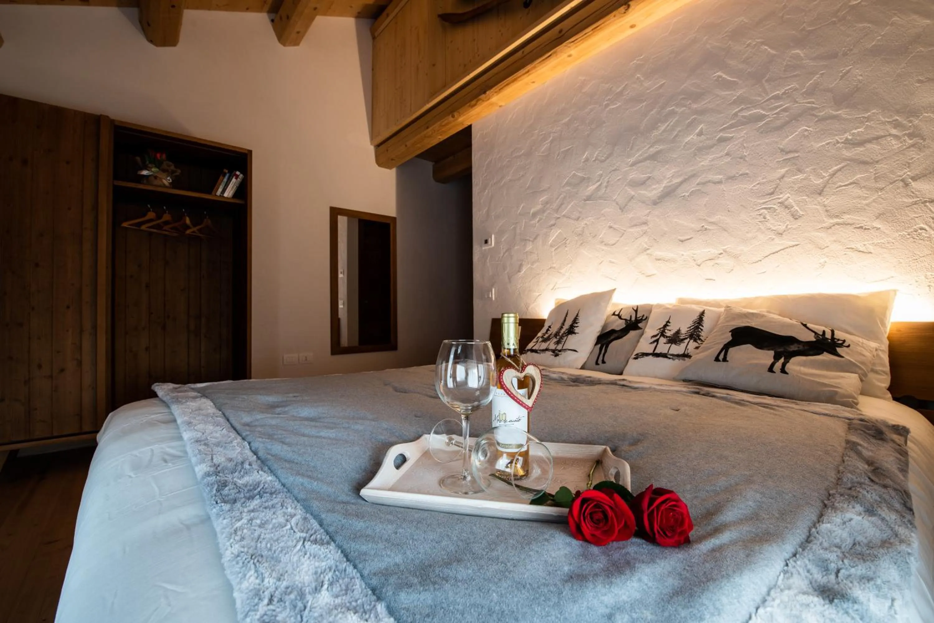 Bed in Antico Borgo Brunelli