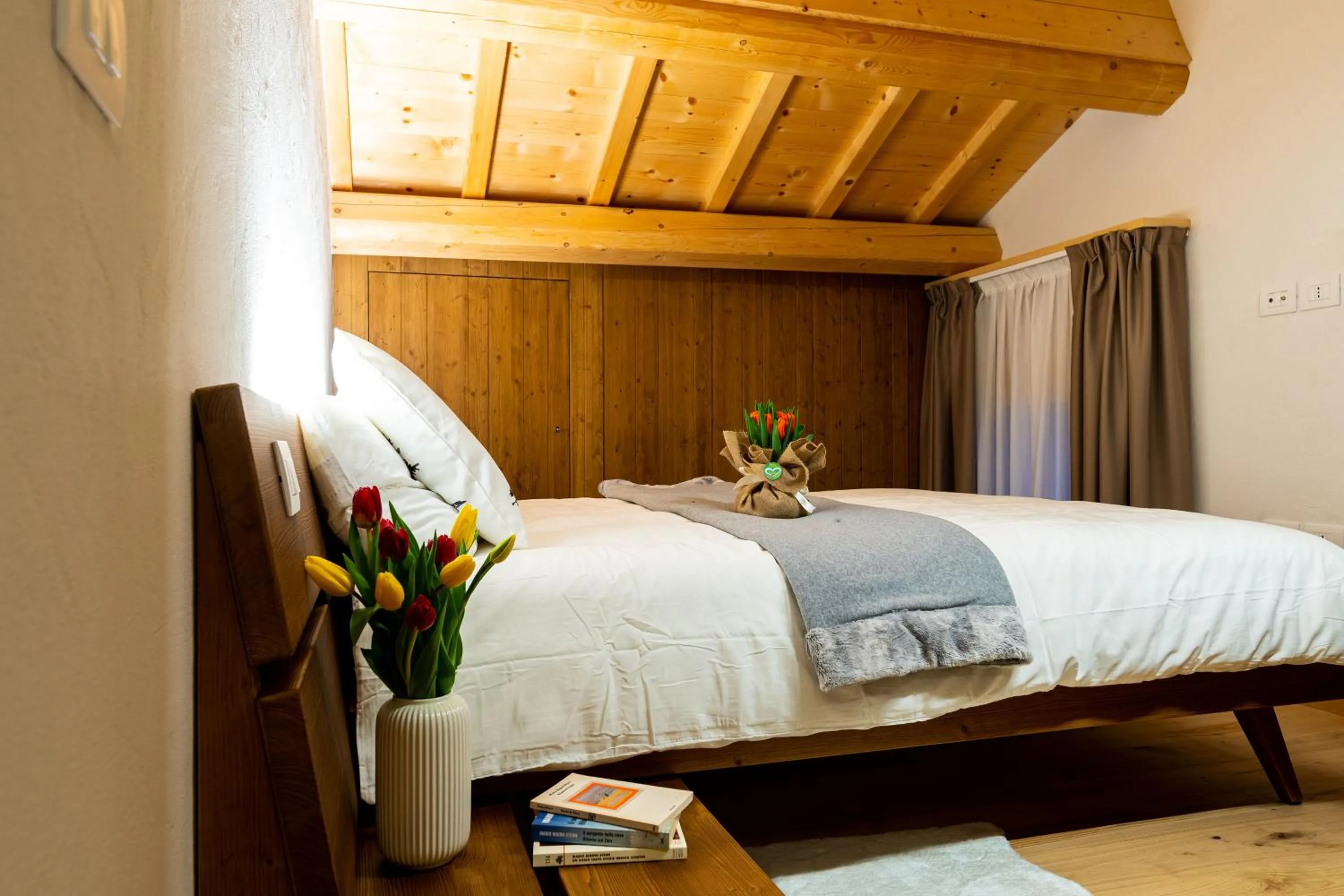 Bed in Antico Borgo Brunelli