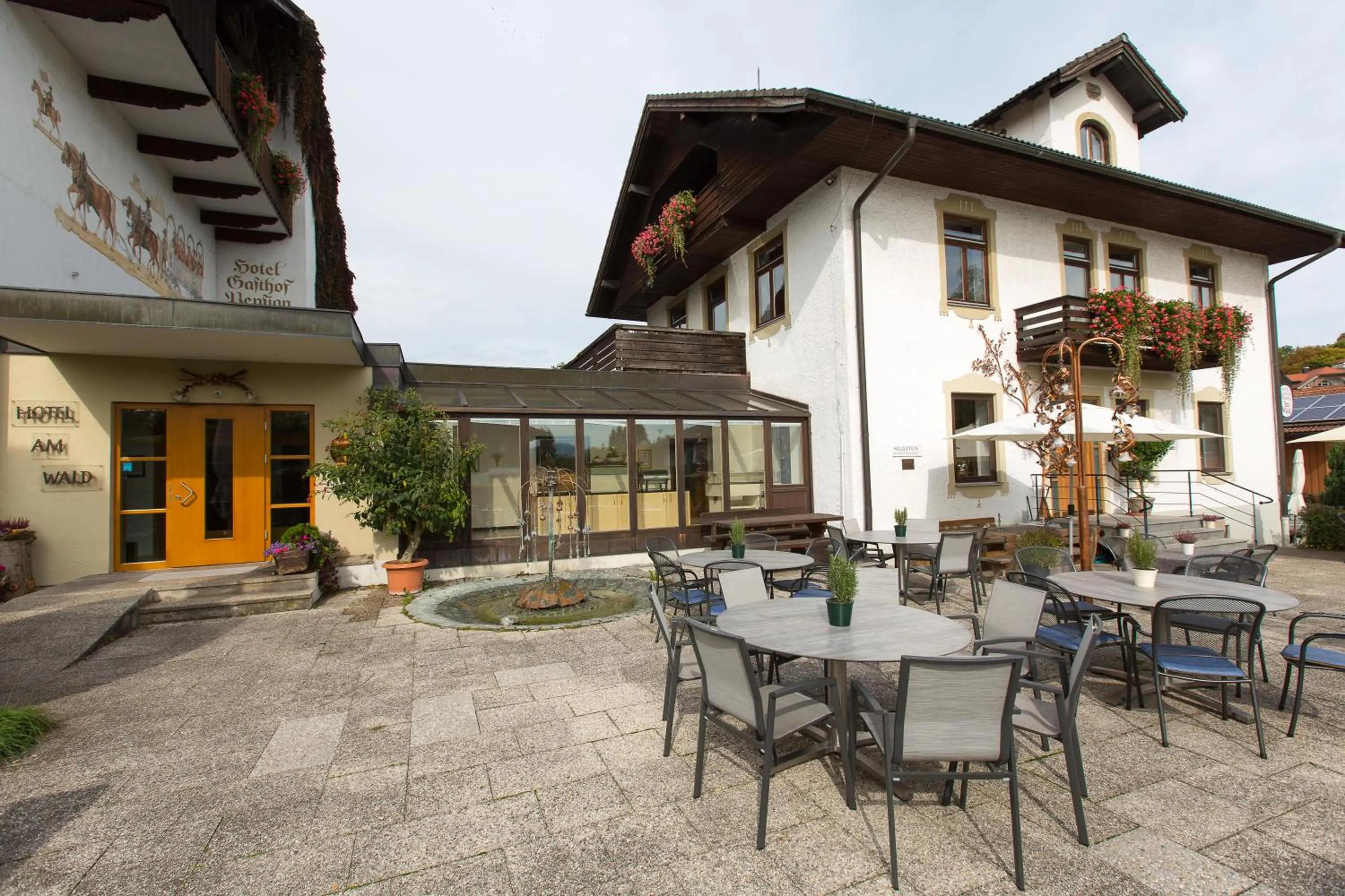 Property building in Hotel am Wald