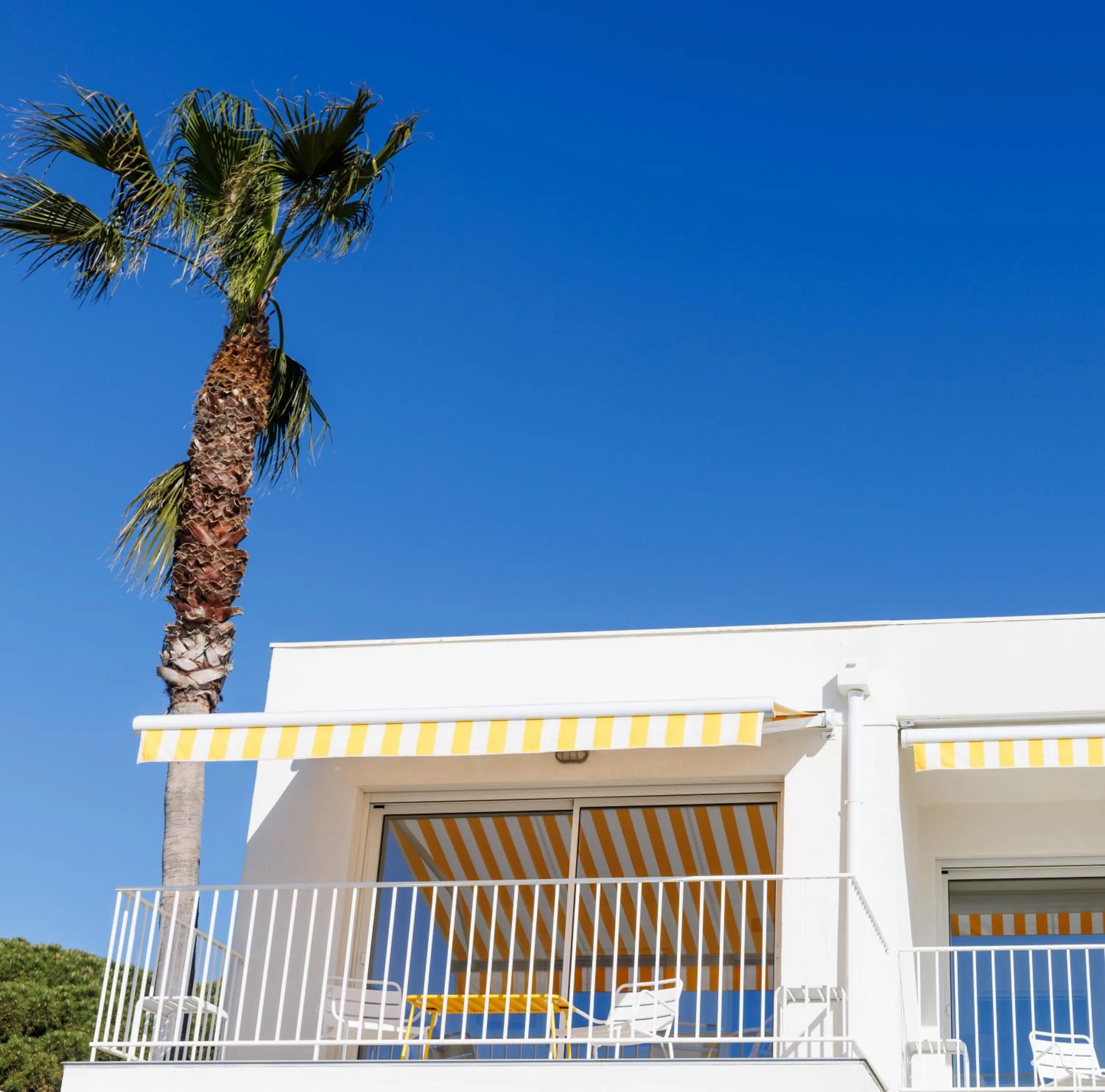 Balcony/Terrace in Belle Vue Hôtel