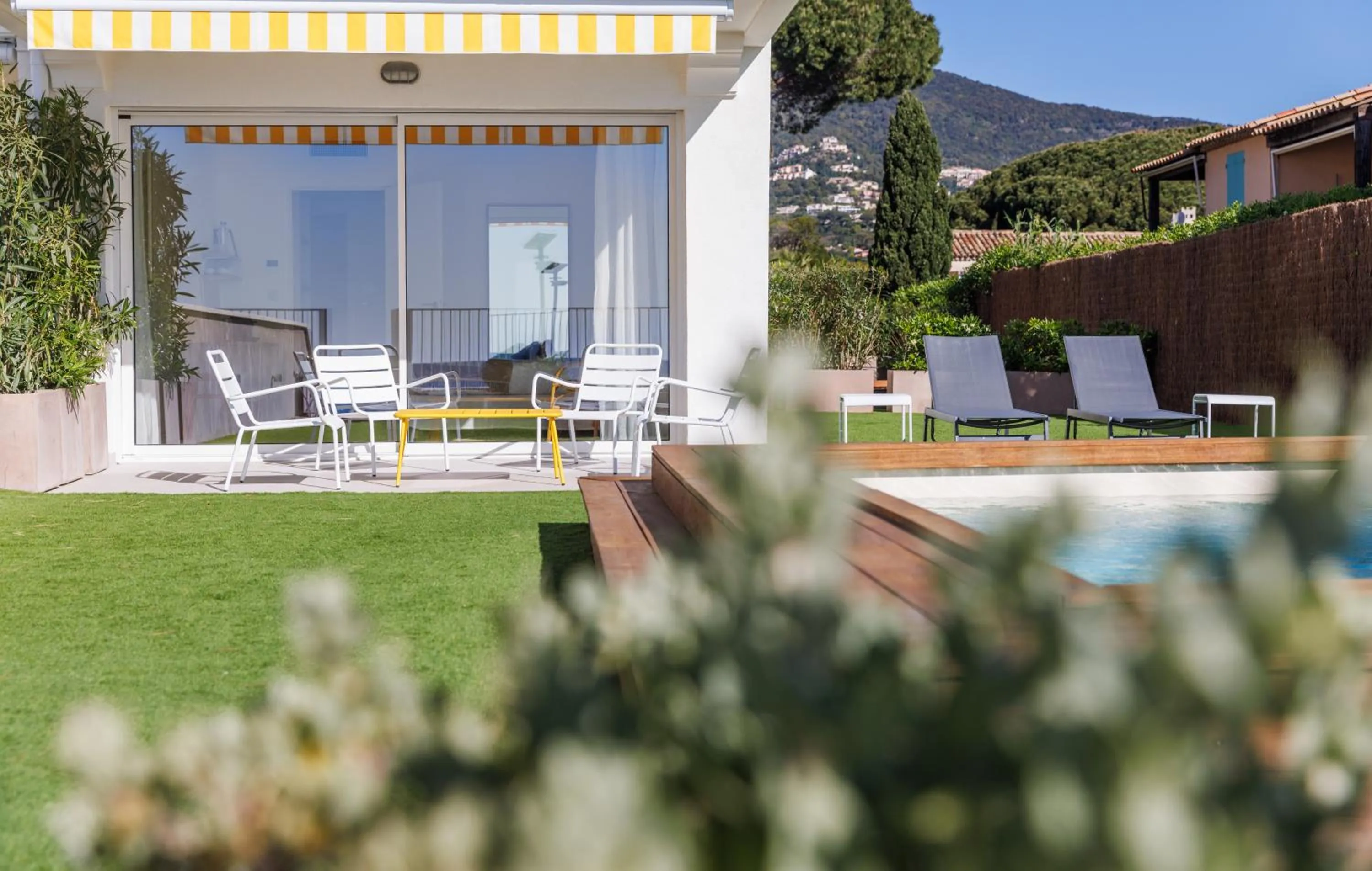 Garden in Belle Vue Hôtel