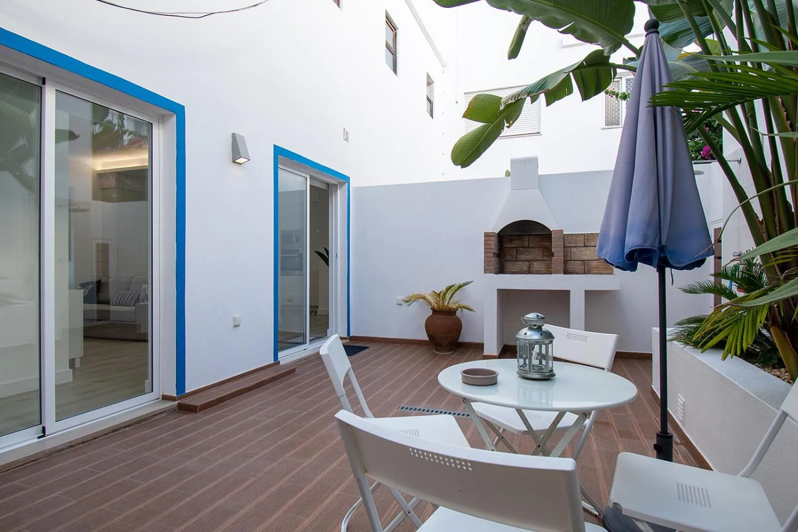Garden in Guadiana River Apartment