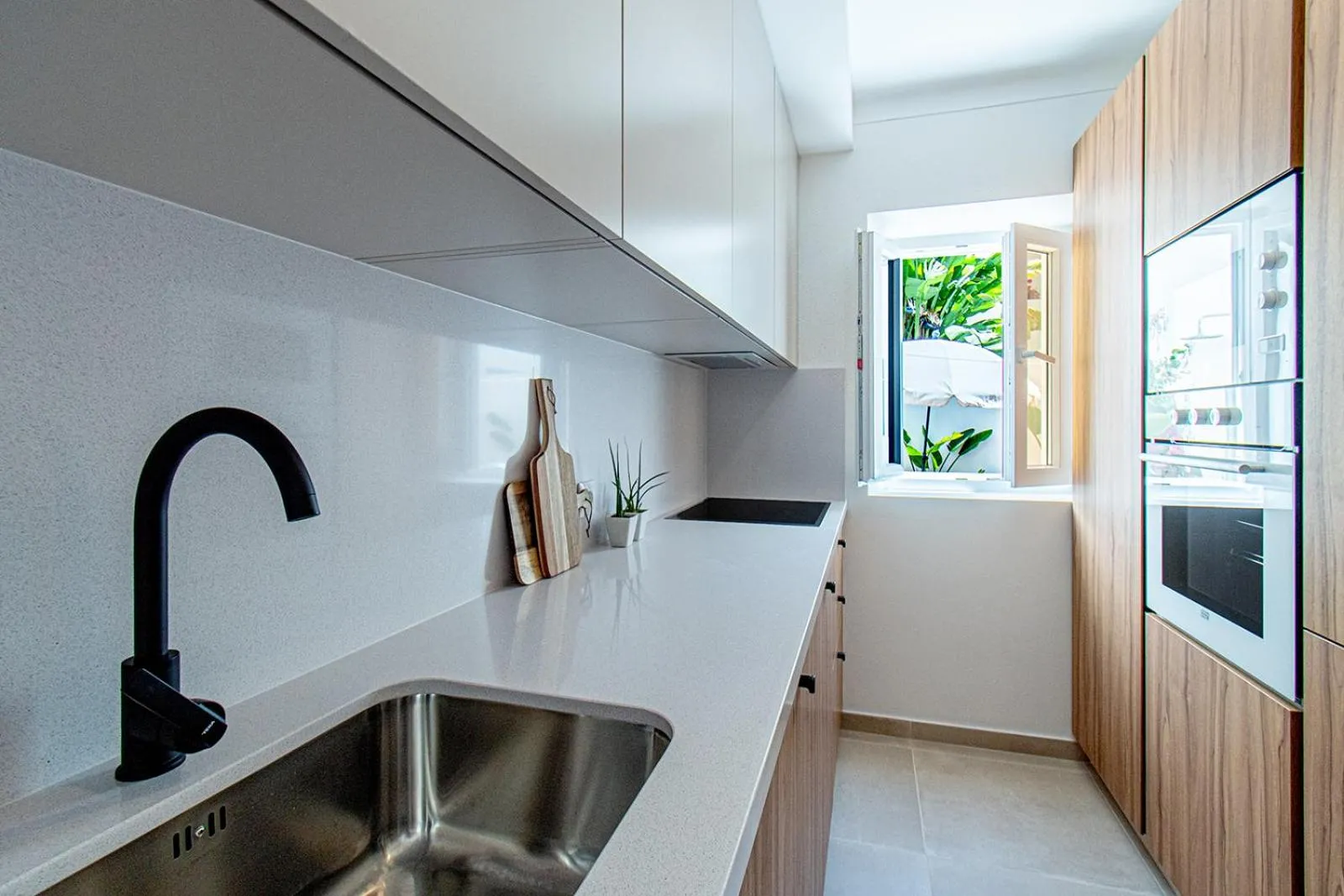 Kitchen or kitchenette in Guadiana River Apartment