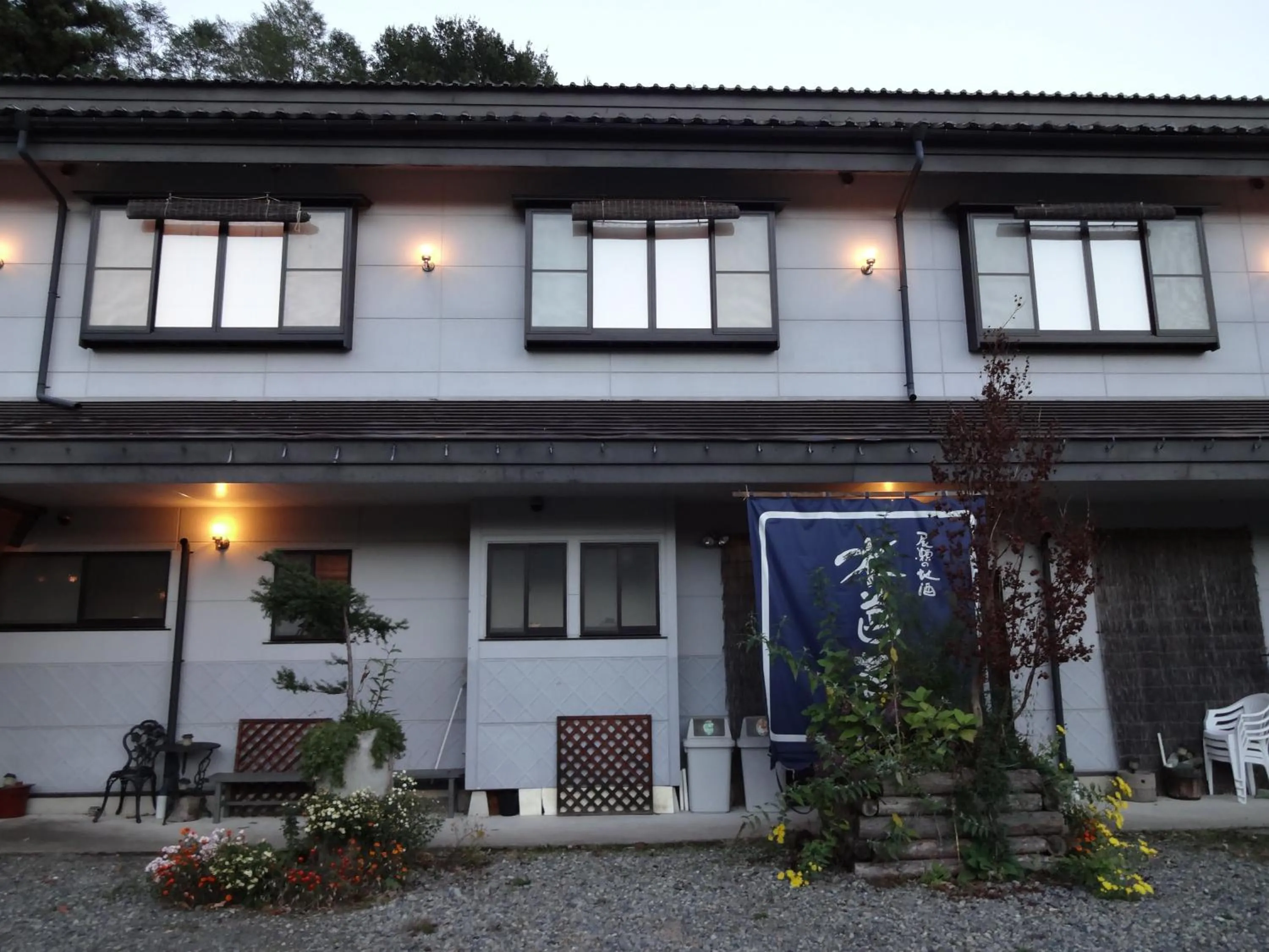 Facade/entrance in Mizubasho no Yado Higashi