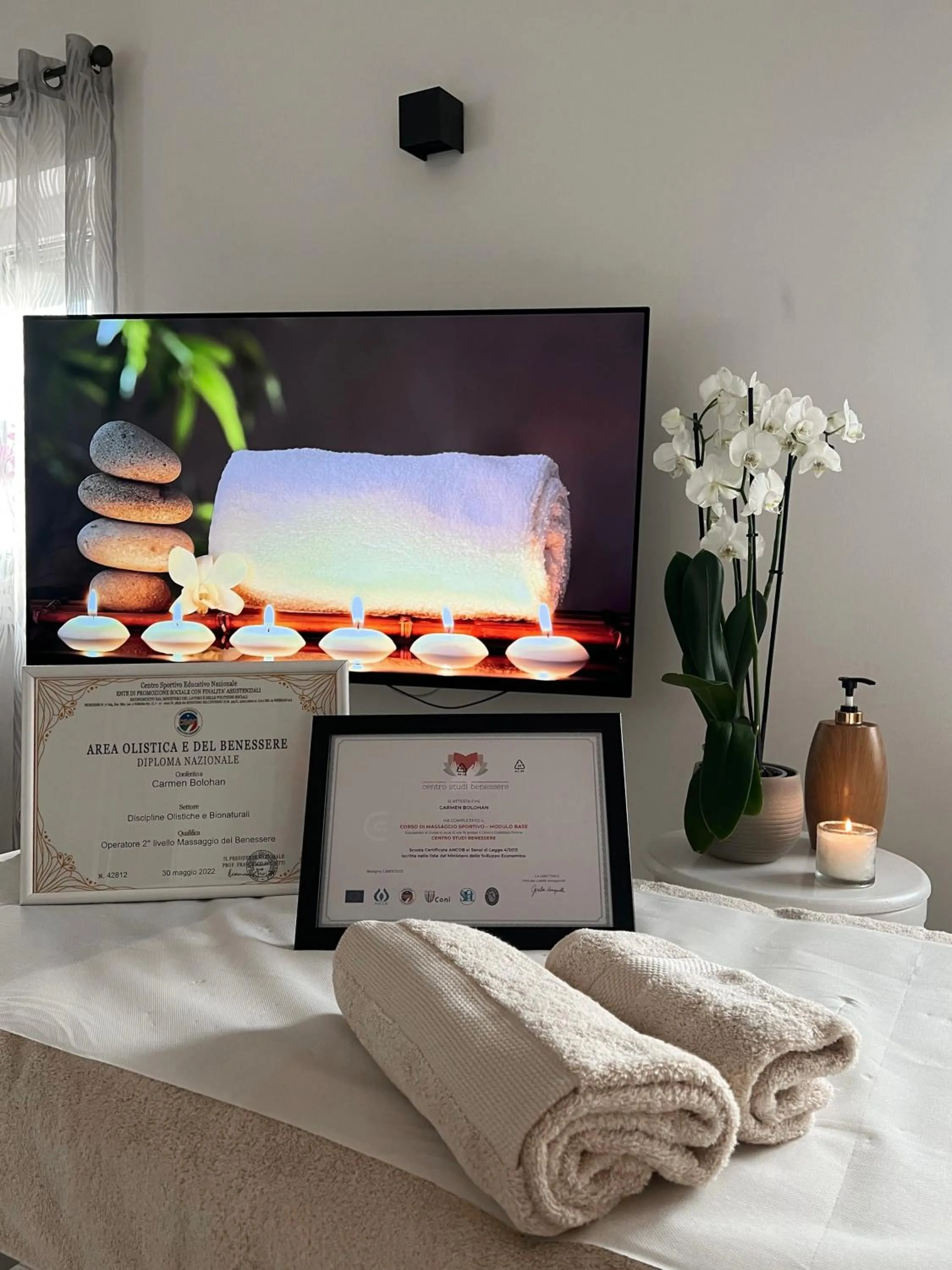 Massage, Bed in Terme Apartment Levico
